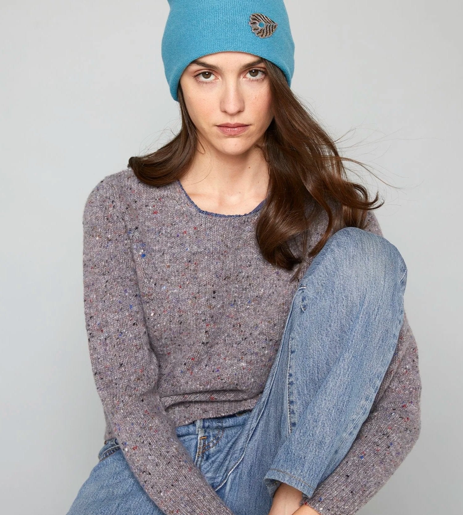 NEWPORT SWEATER IN GREY