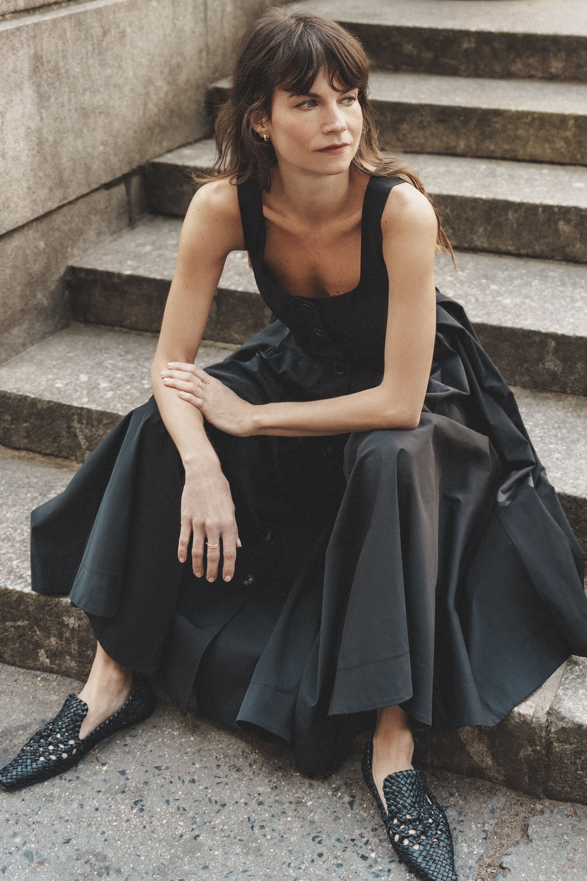 OCOTILLO DRESS - BLACK