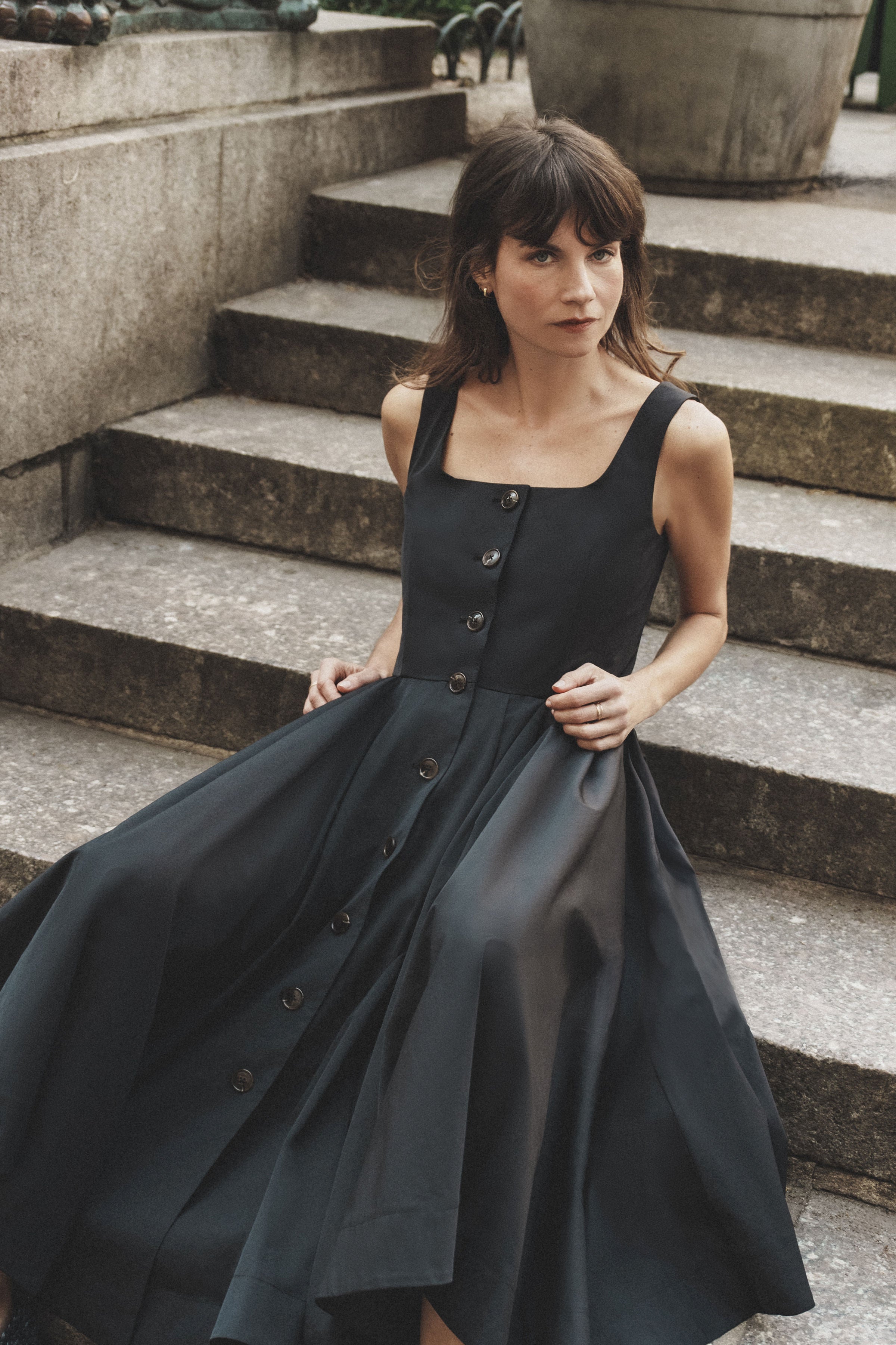 OCOTILLO DRESS - BLACK