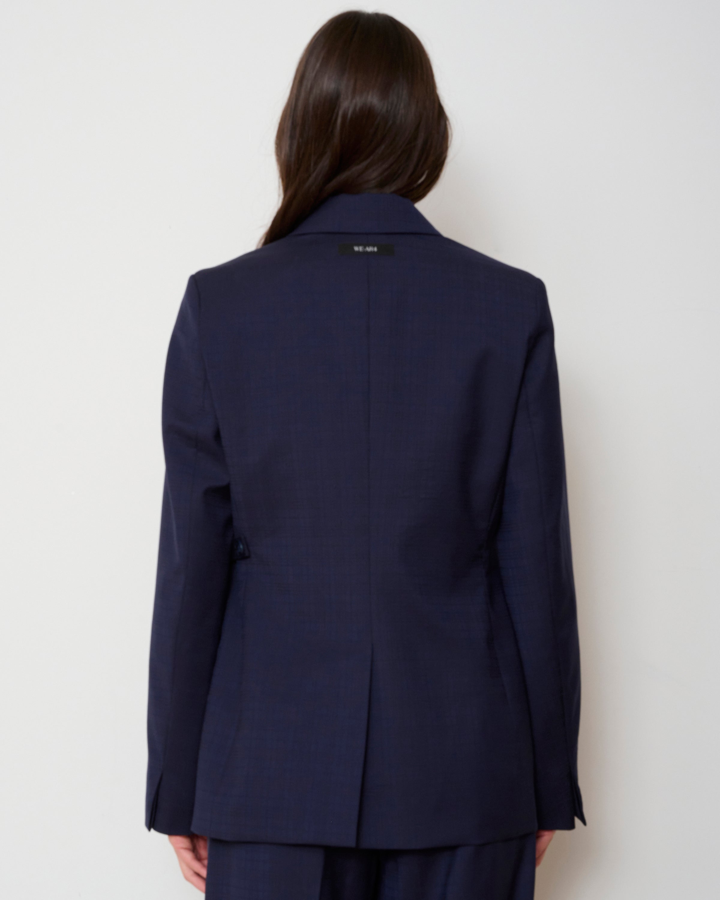 Smoking Blazer - Navy Check