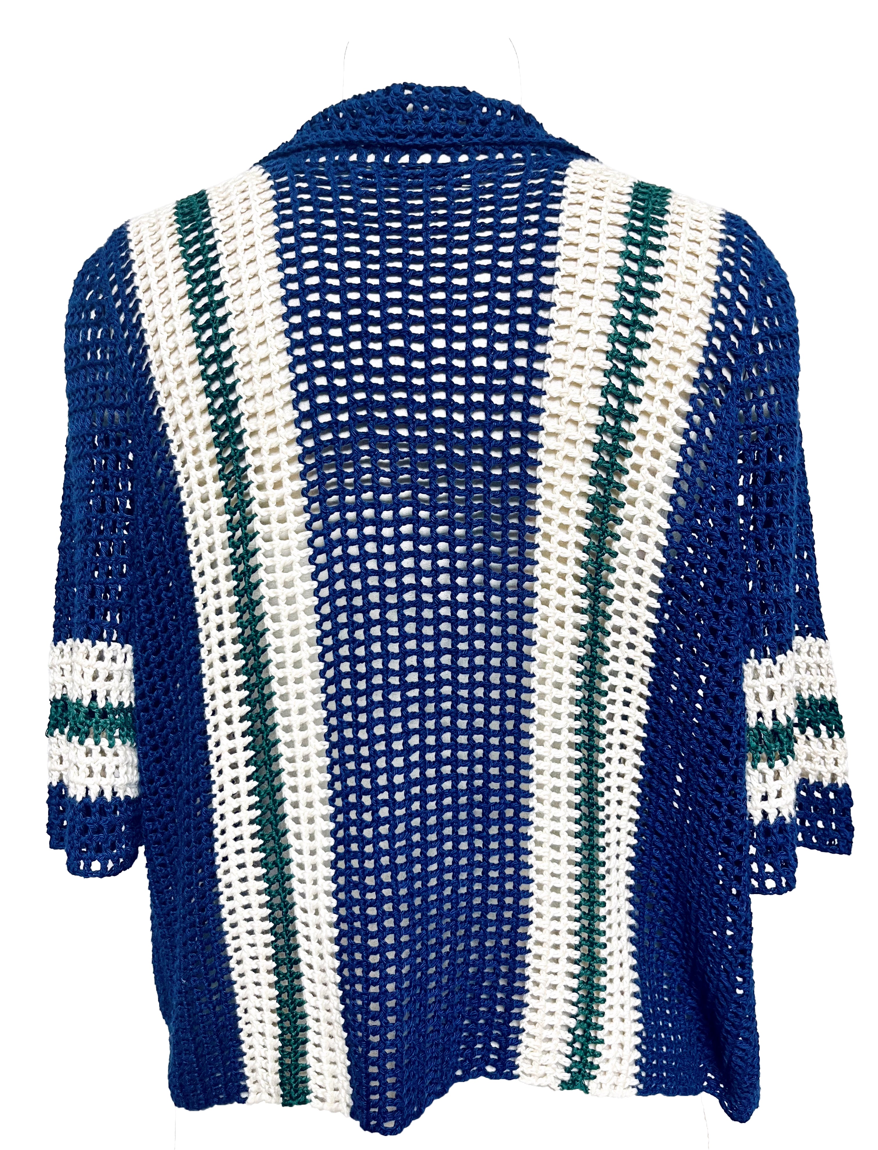 RIO SHIRT - BLUE/GREEN/BONE
