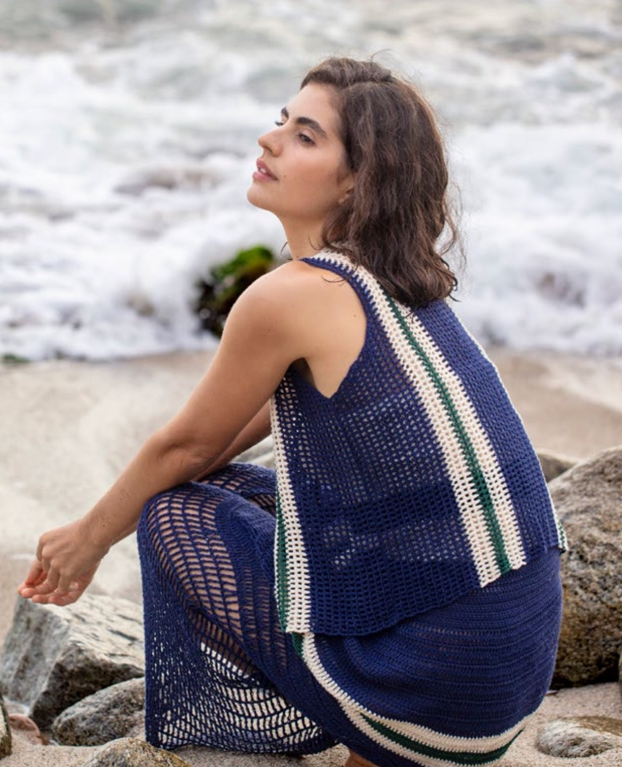 RIO SHIRT - BLUE/GREEN/BONE