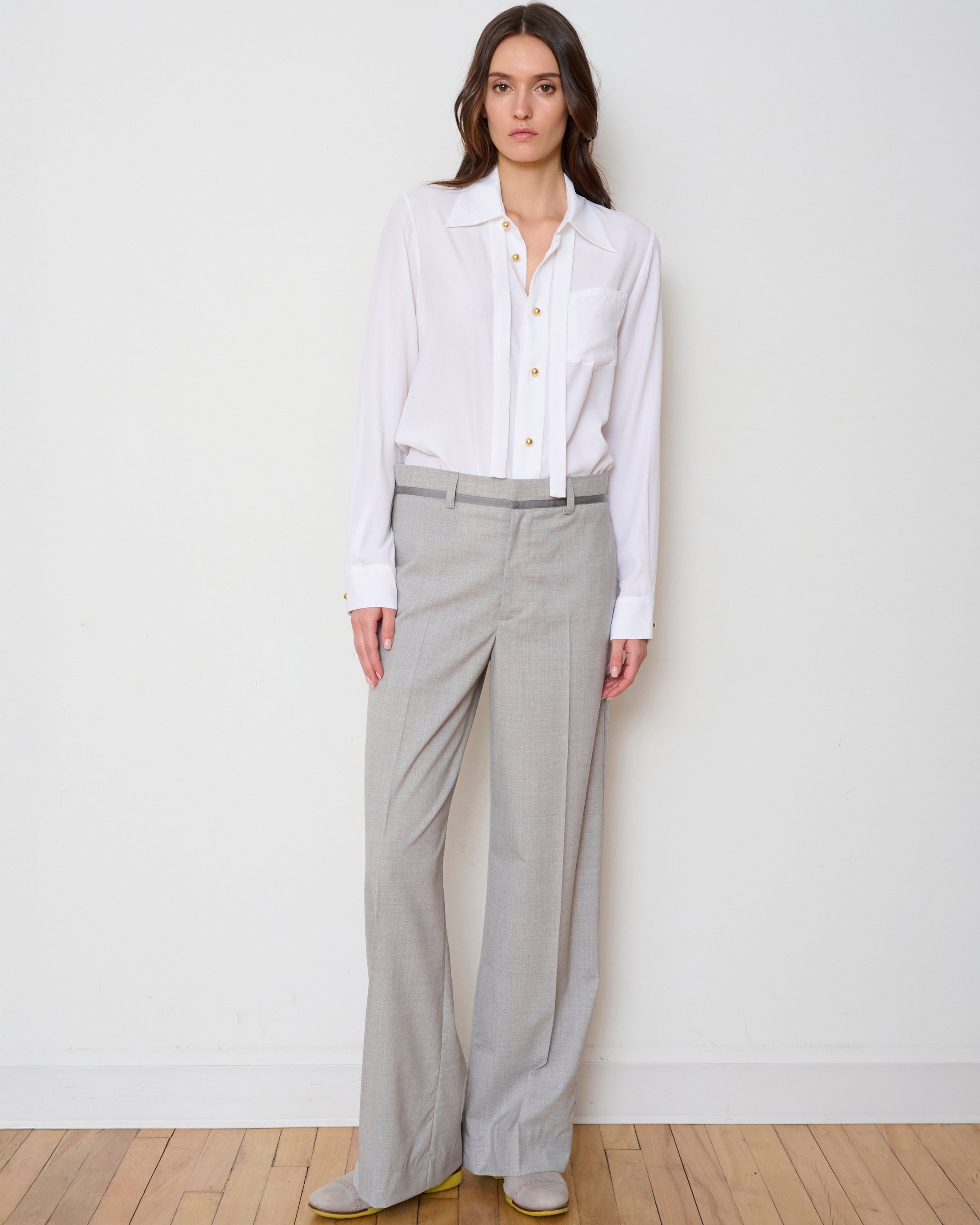 Tuxedo Trouser - Cloud Grey