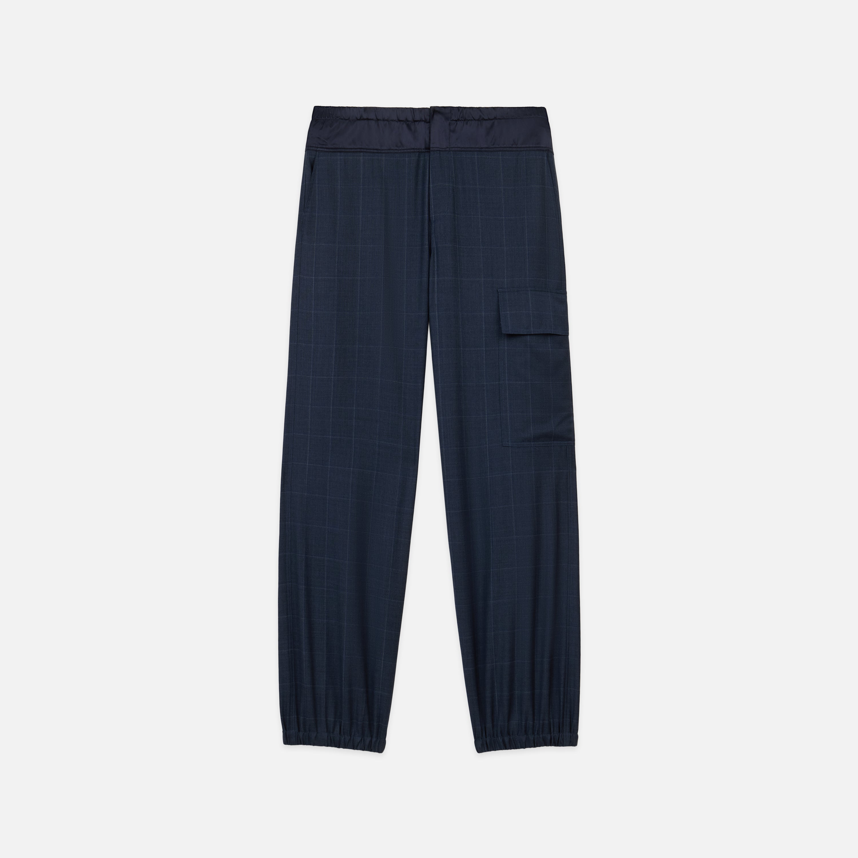 Bootleg Cargo - Denim Check