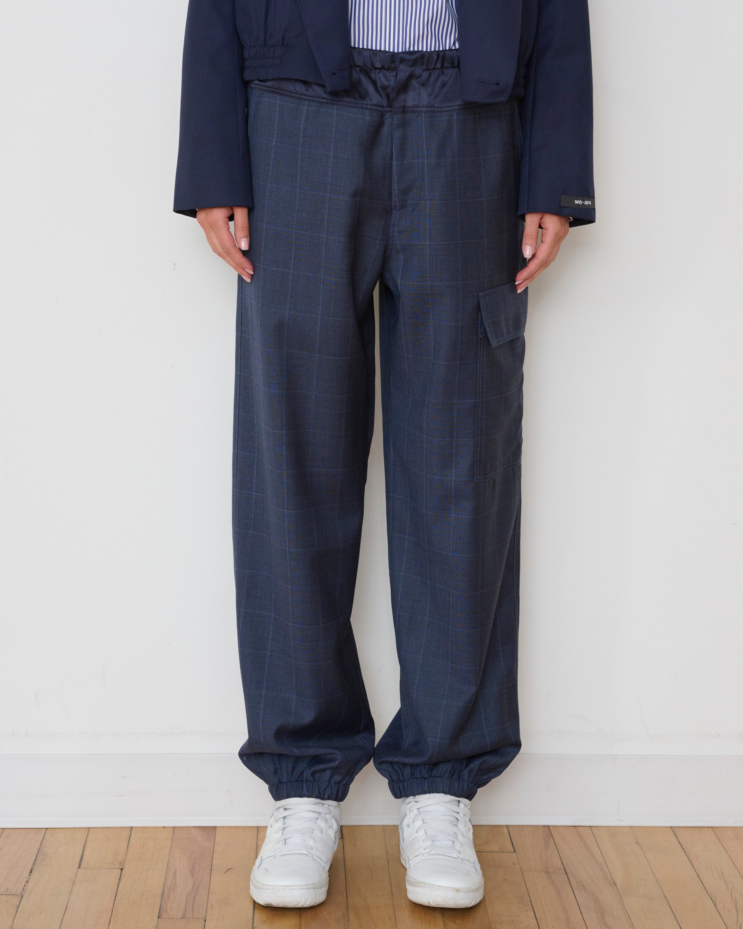 Bootleg Cargo - Denim Check