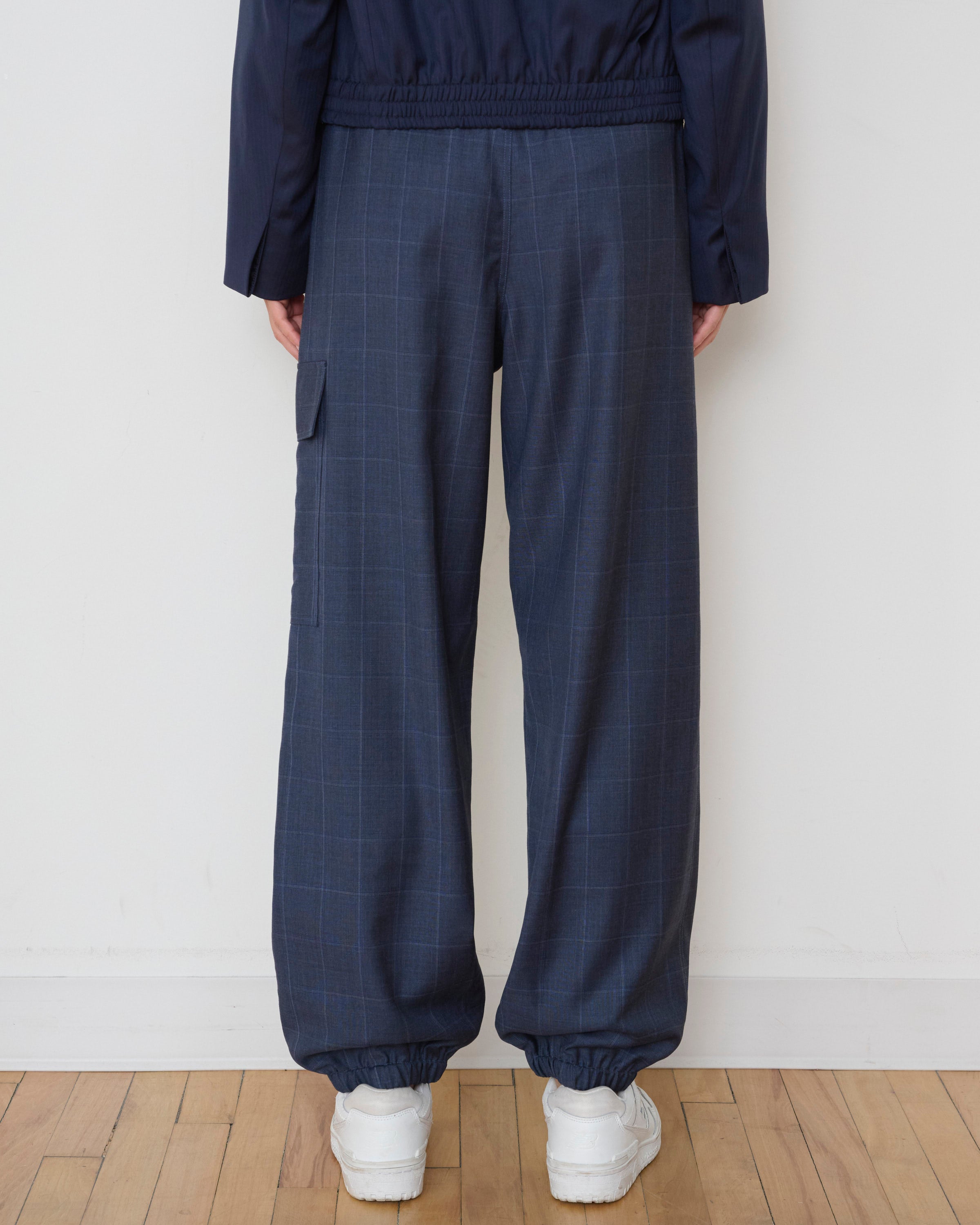 Bootleg Cargo - Denim Check