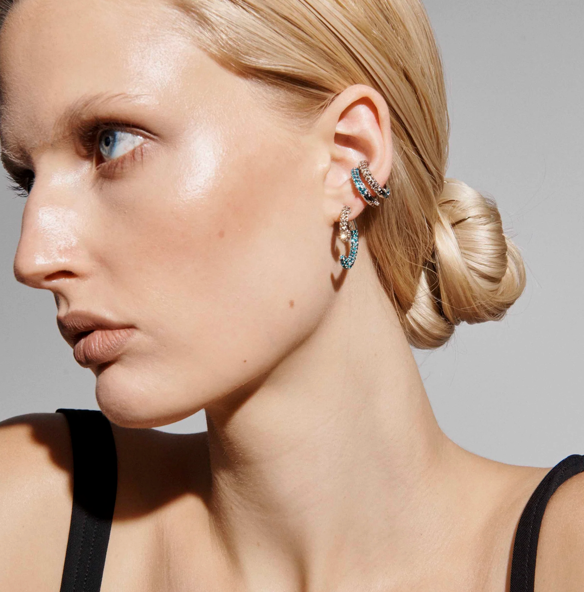 LUNA PAVE MINI (BLUE)