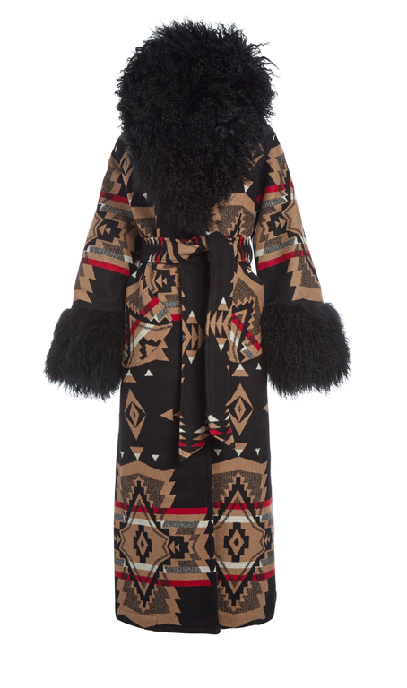 ROCK POINT SHEARLING DUSTER