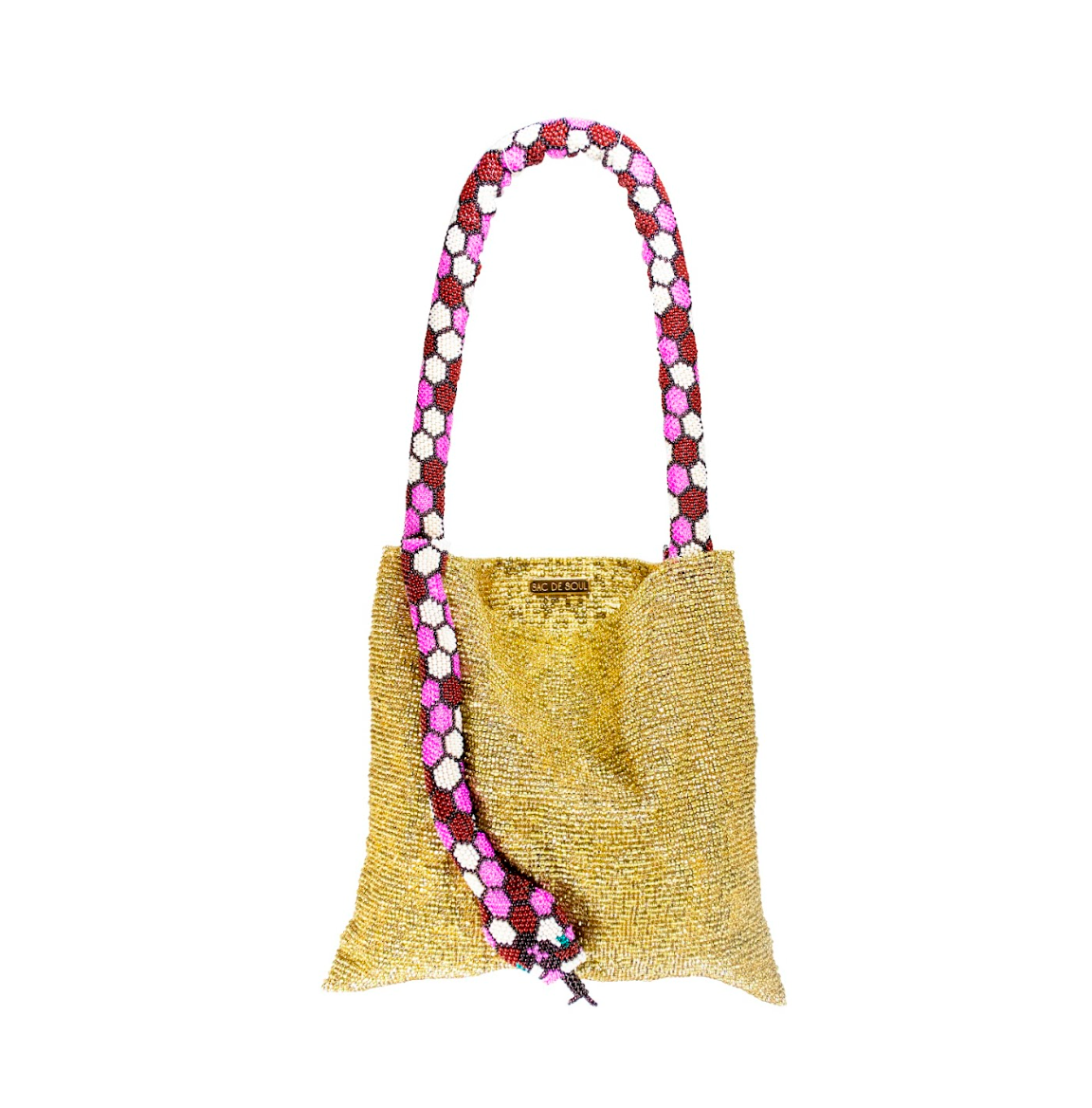 SERPENT - GOLD PINK AND WHITE