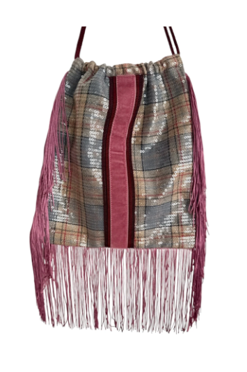 SACCHETTO - PLAID SEQUIN