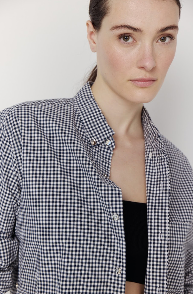 SHIRT 105 - Navy Check