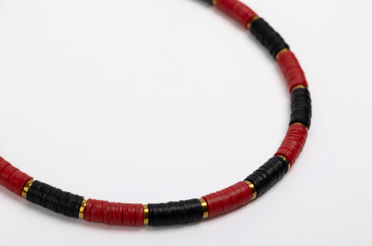 JAIPUR PICCOLO NERO/ROSSO DUE