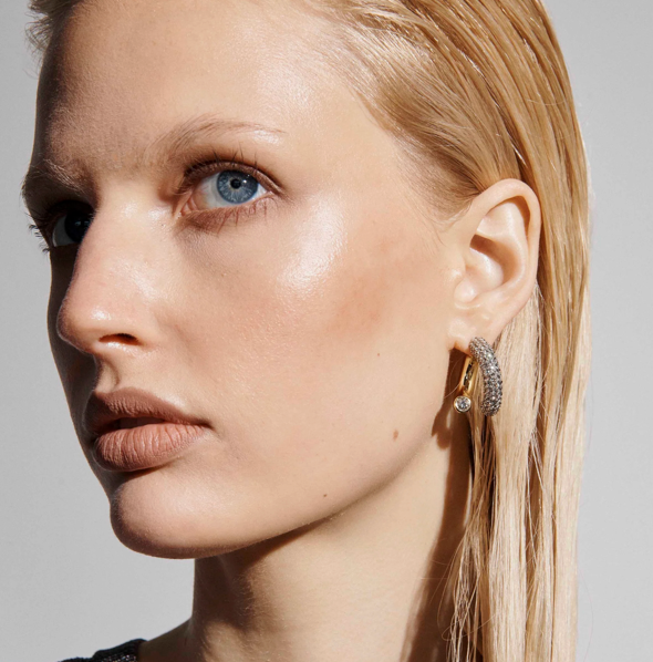 MONROE PAVE EARRINGS