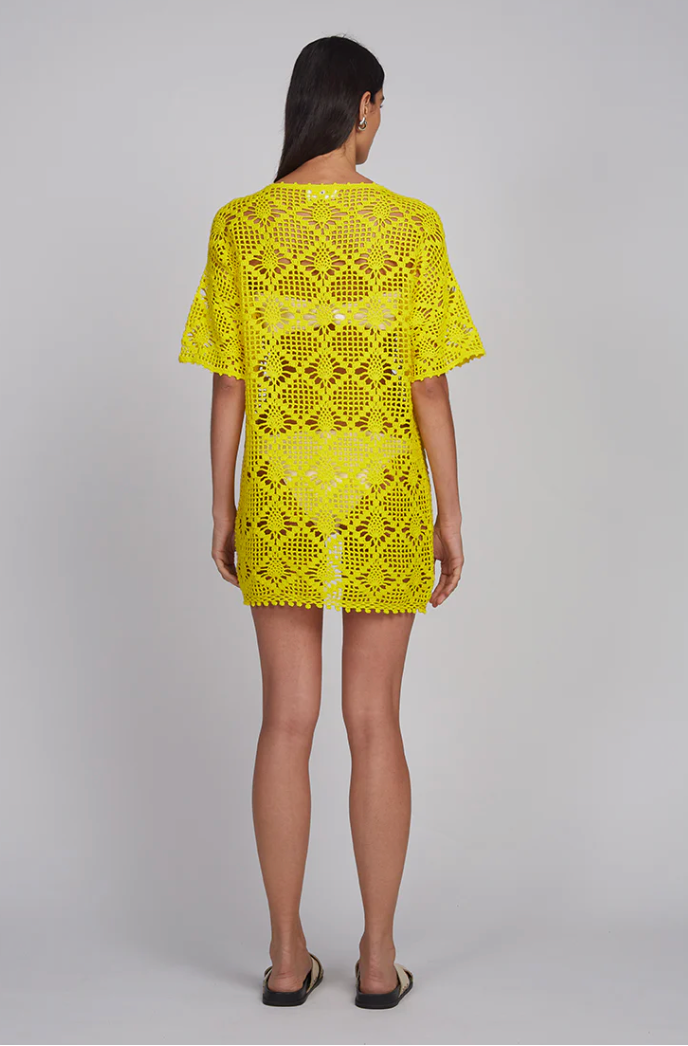 VIOLET CROCHET COVER-UP