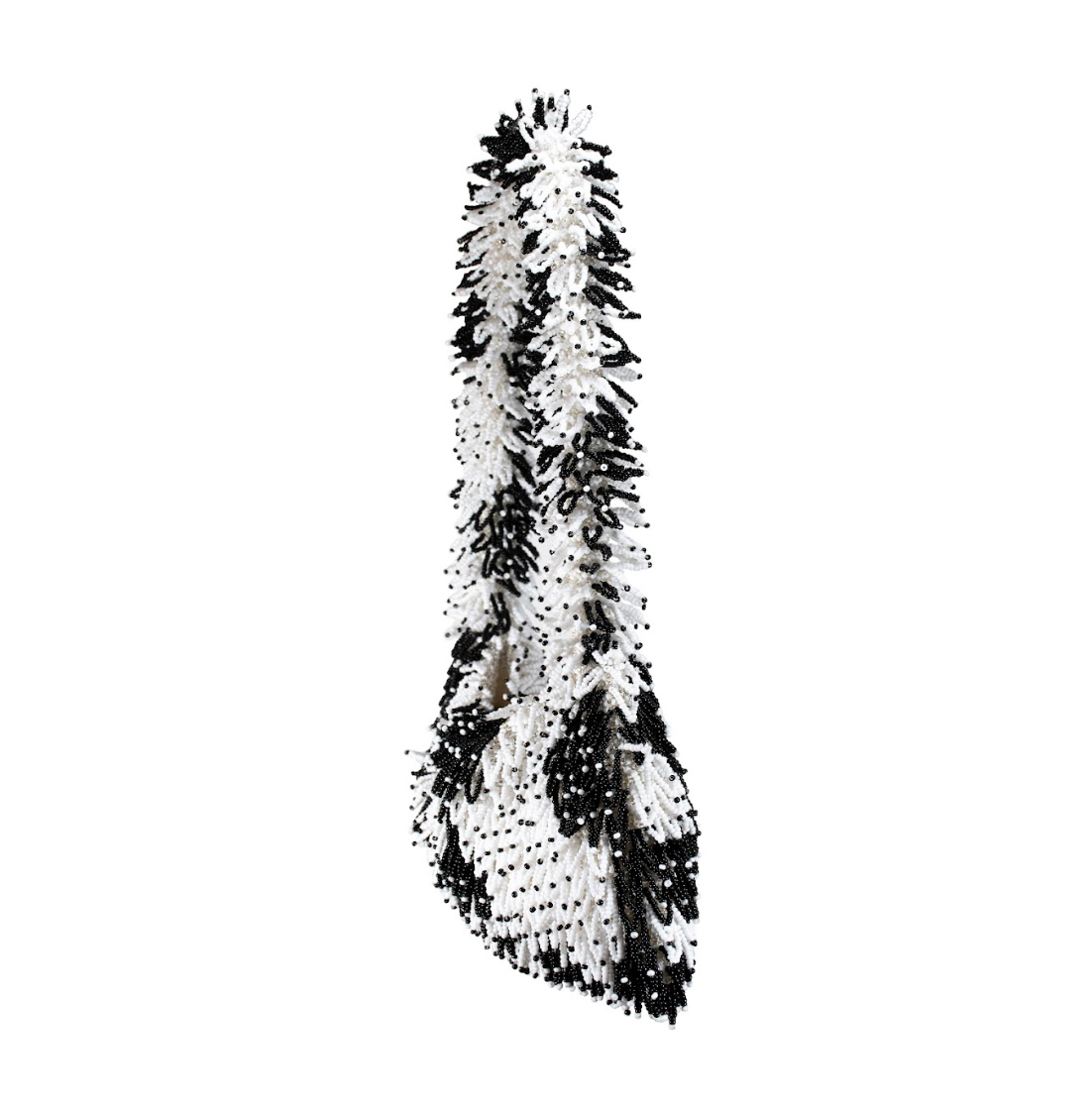 NINA BAG - WHITE & BLACK