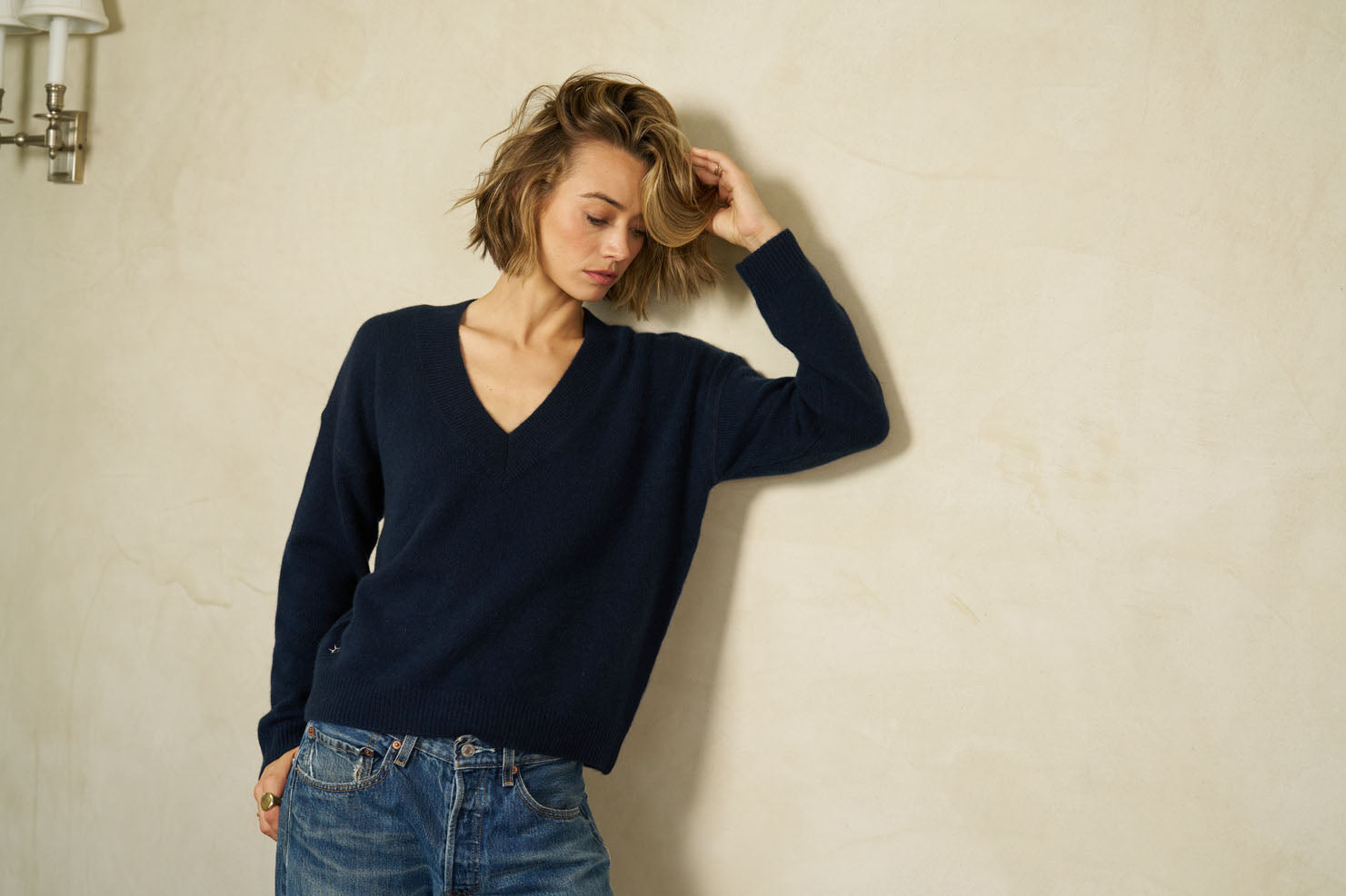 THE CHUNKY V - Navy