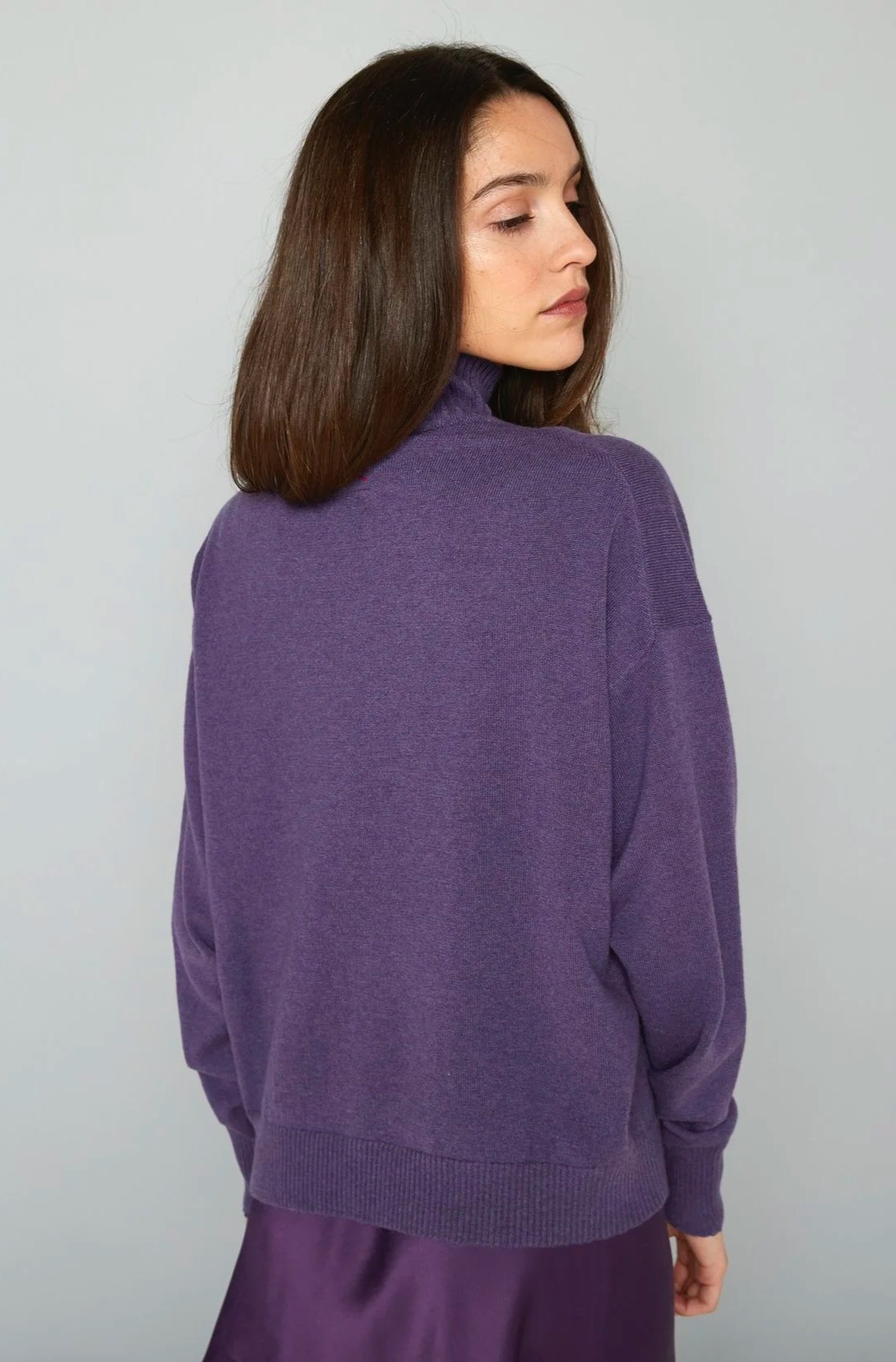 VIENNA SWEATER IN LAVENDER