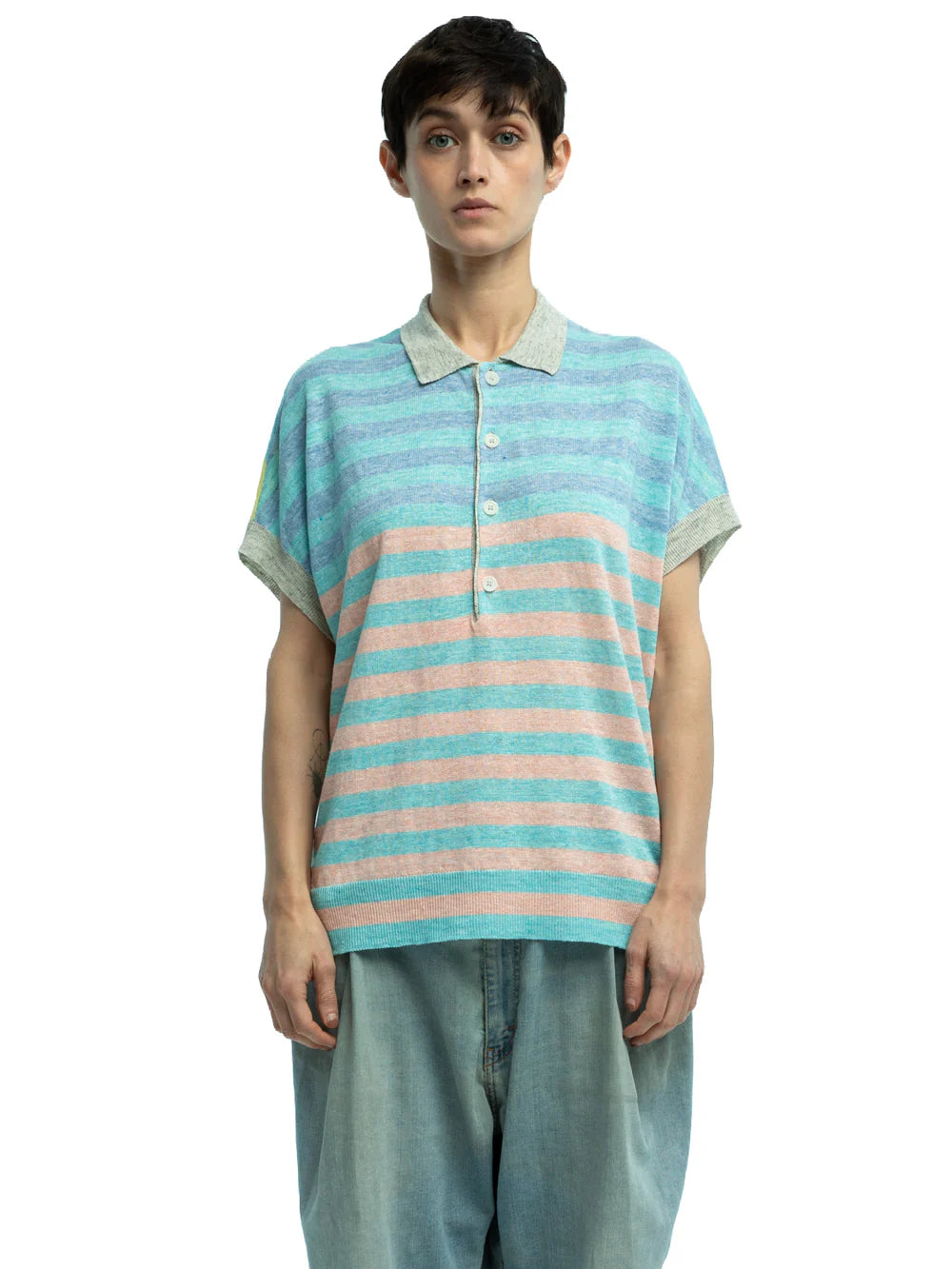 Coss Polo in Linen
