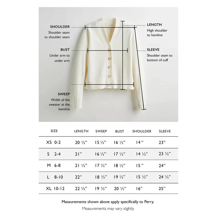 The Perry Tipped Cotton Cardigan - Black/Ivory