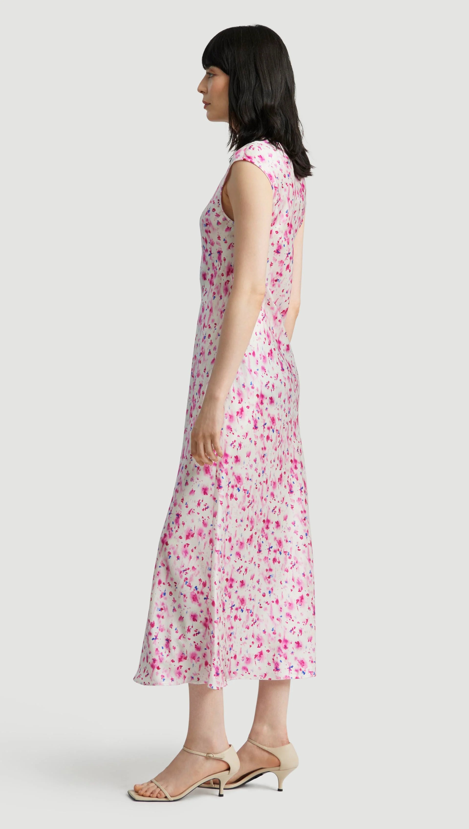 BIAS DRESS - FLORA