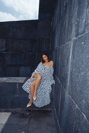 Polka Dot Kaftan