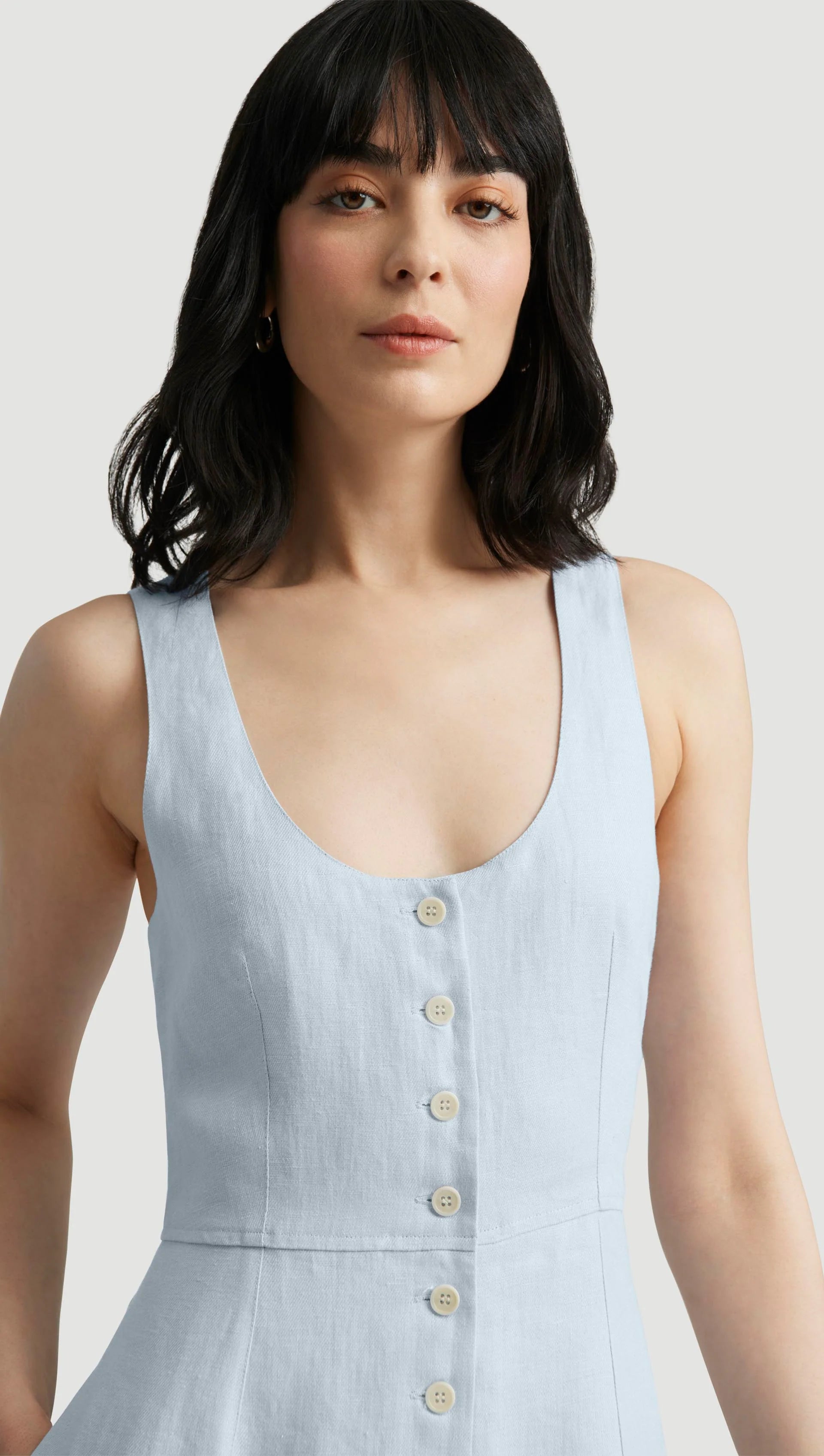MARCI DRESS - GLACIER BLUE
