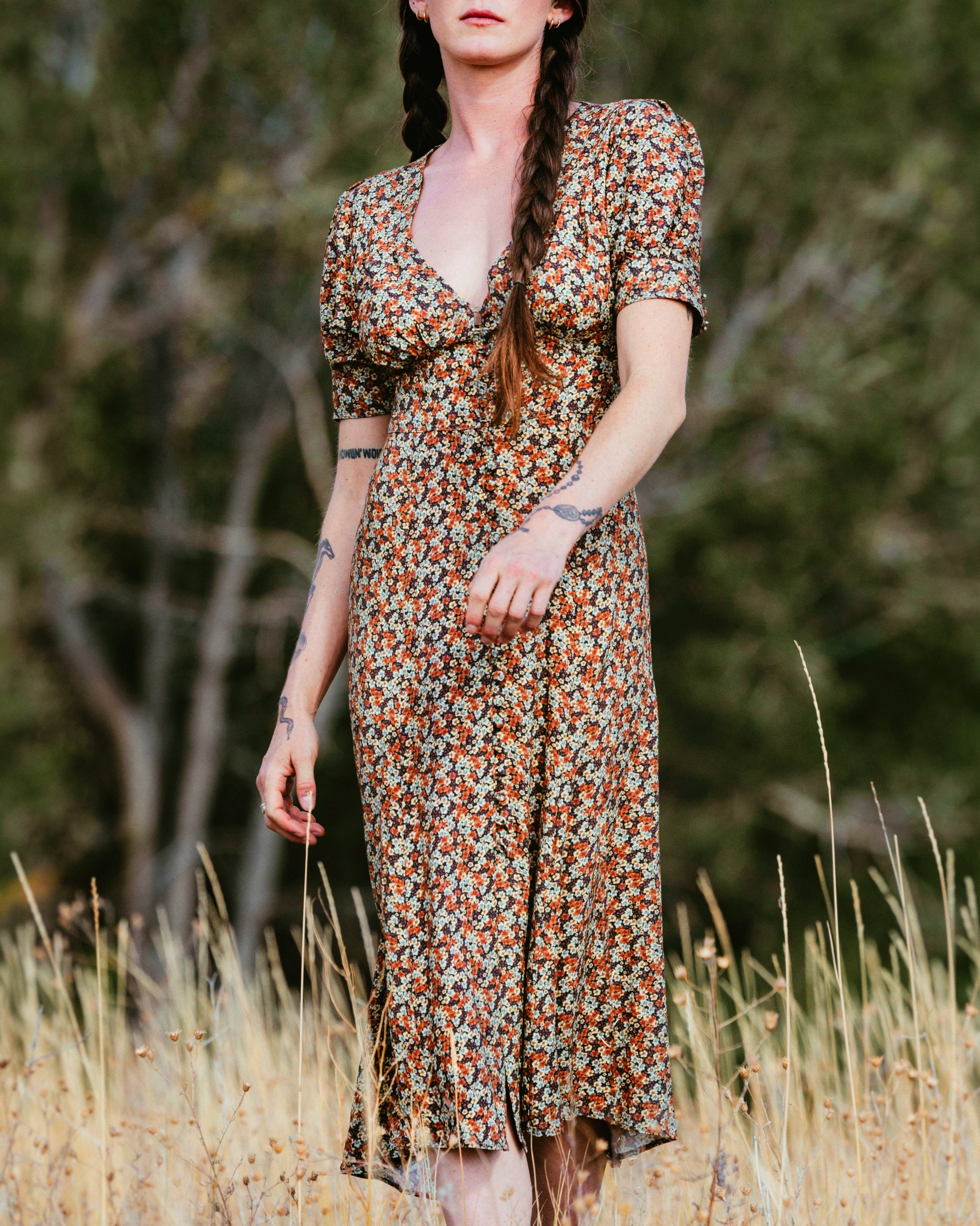 MZK Dress - Autumn Calico