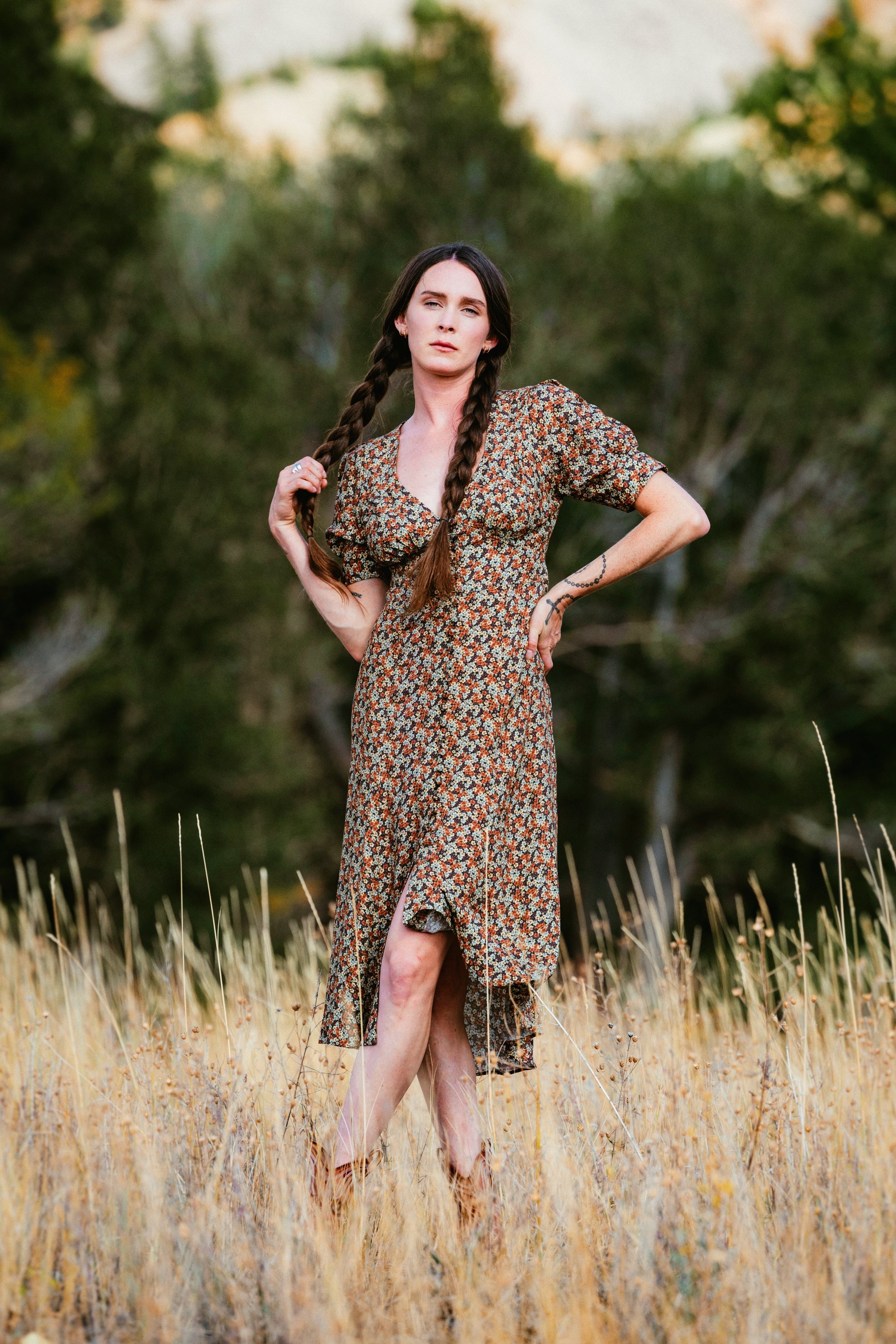 MZK Dress - Autumn Calico
