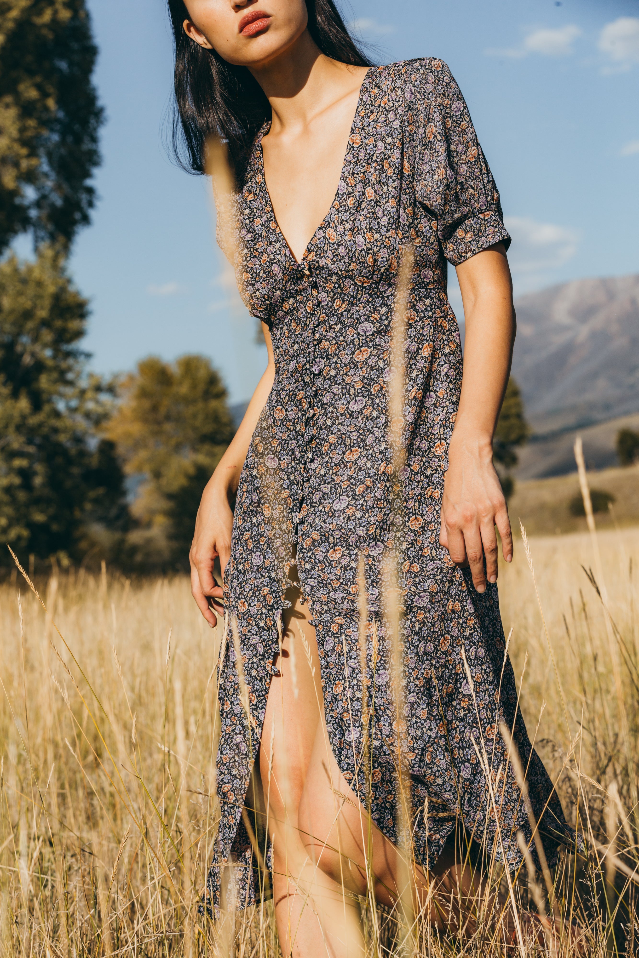 MZK Dress - Western Dusty Floral