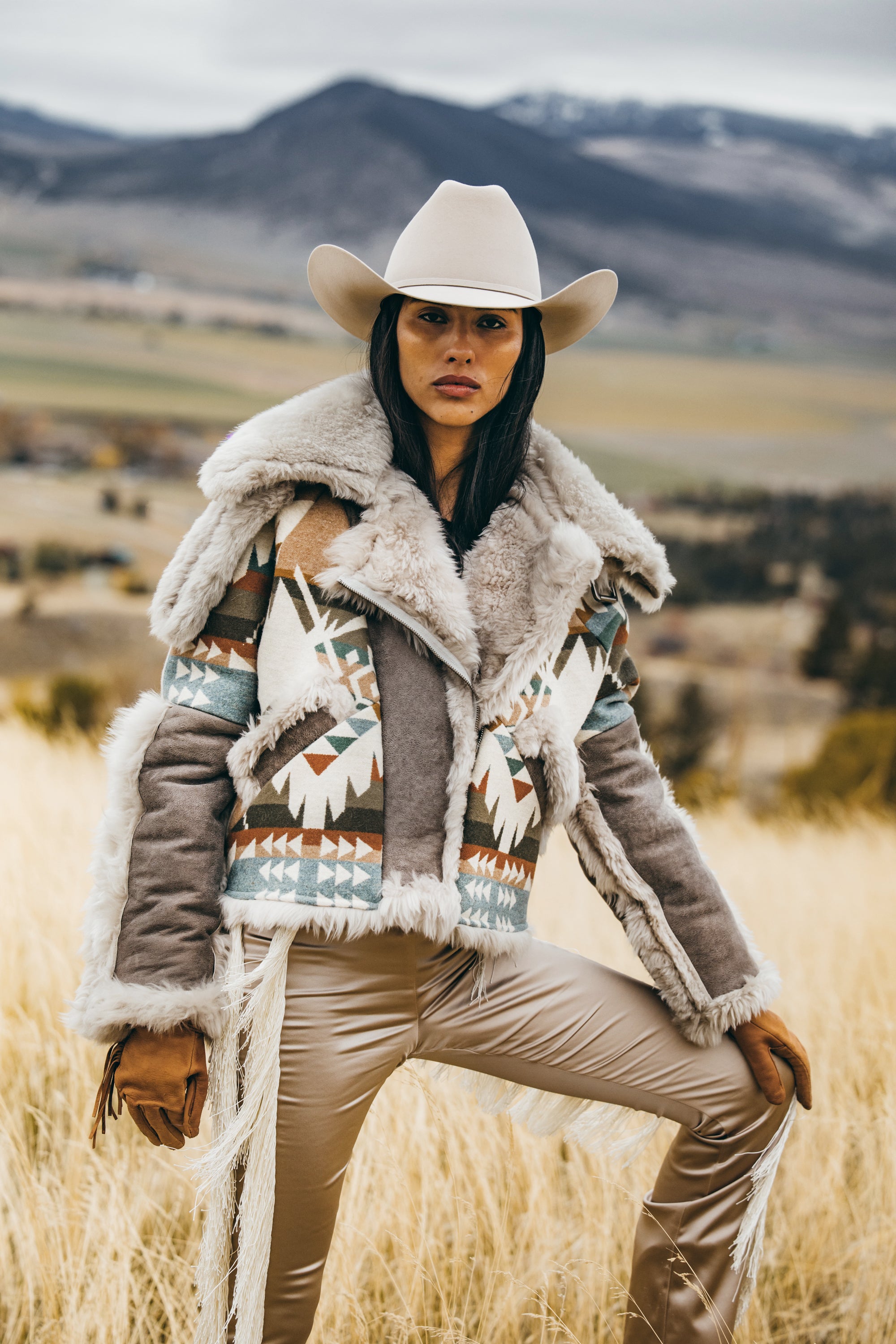 NEHALEM TEDDY LULU AVIATOR JACKET