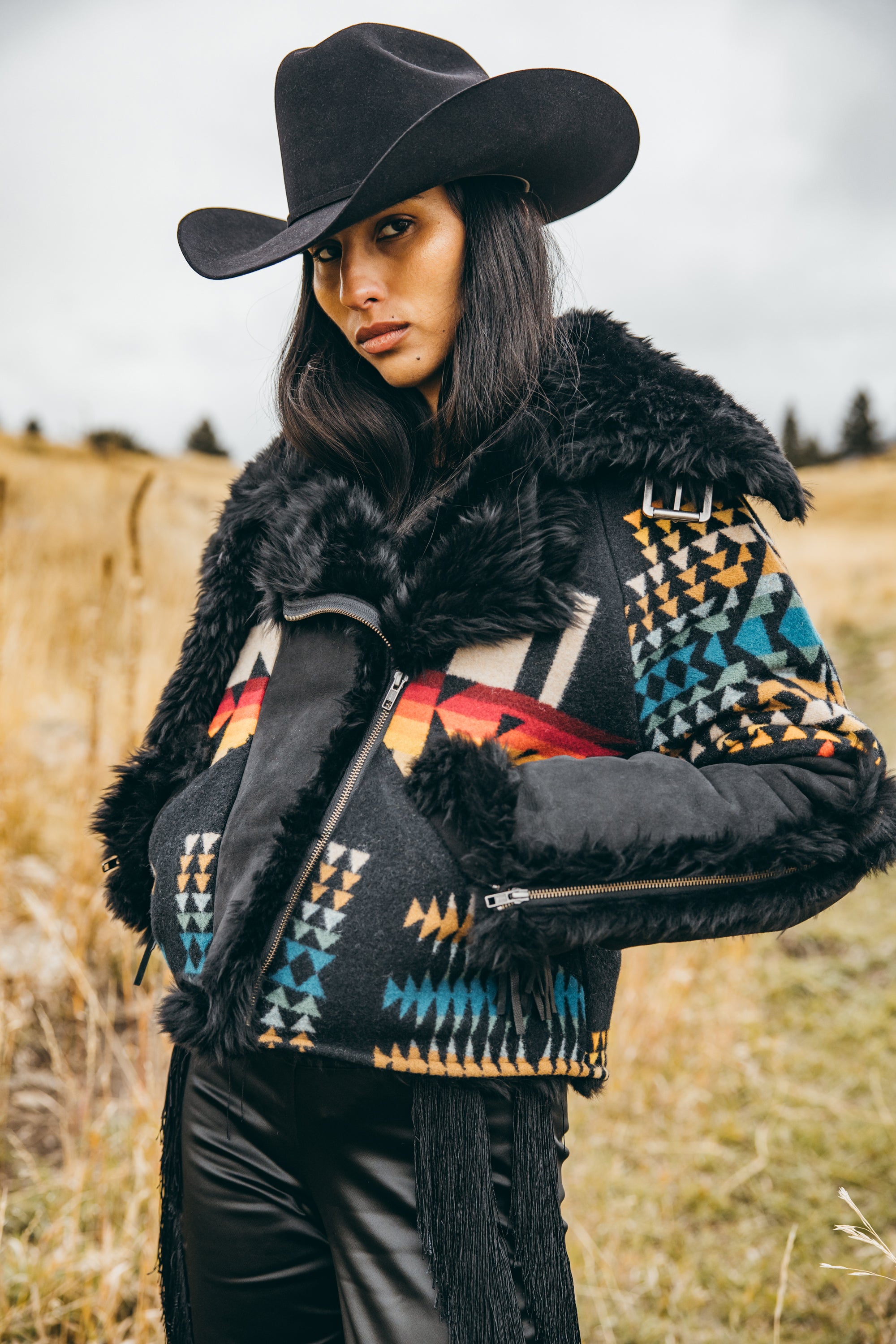 CHIEF JOSEPH LULU AVIATOR JACKET