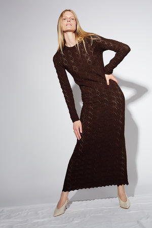 Aurela Dress Espresso