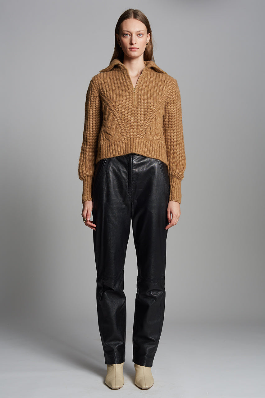 TERRA SWEATER - CAMEL