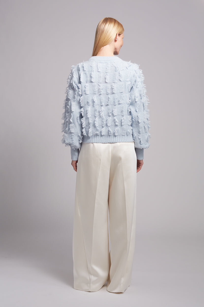 HALLY SWEATER | POWDER BLUE