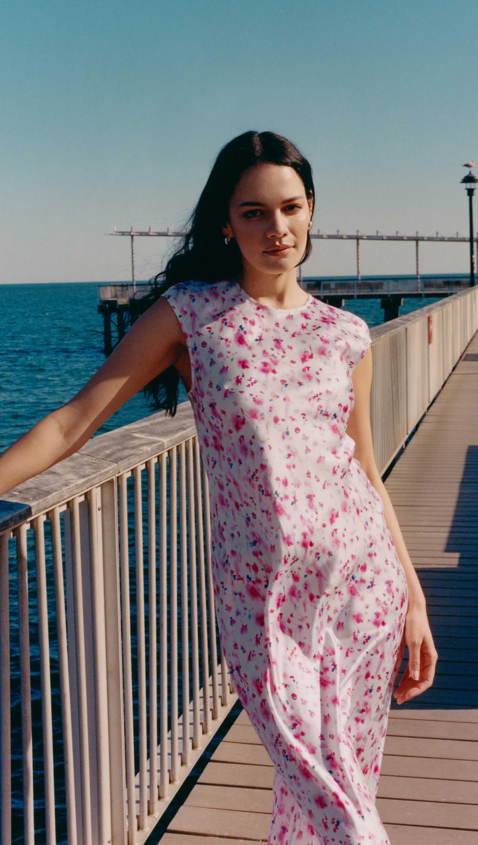 BIAS DRESS - FLORA