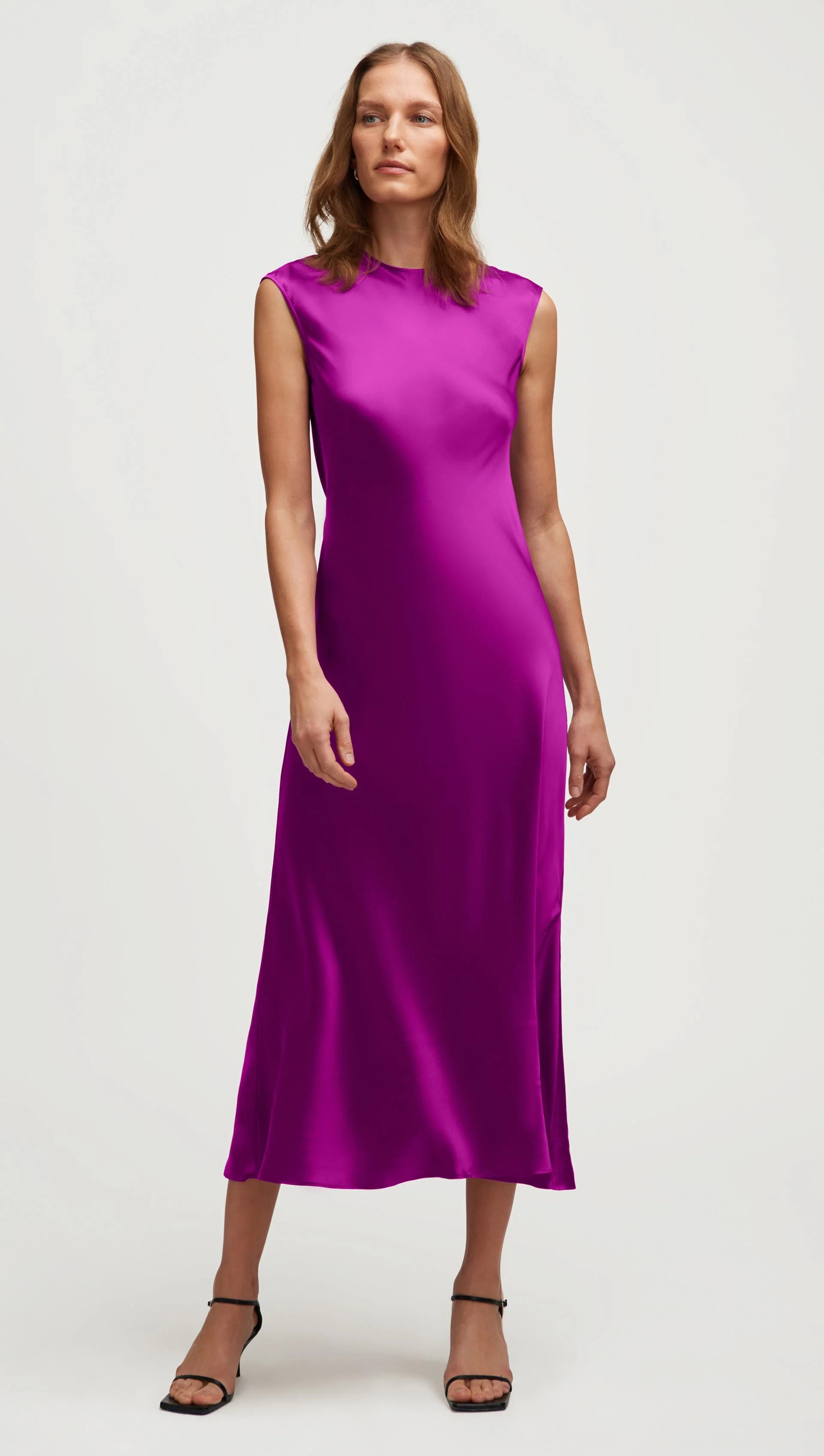 BIAS DRESS - ORCHID