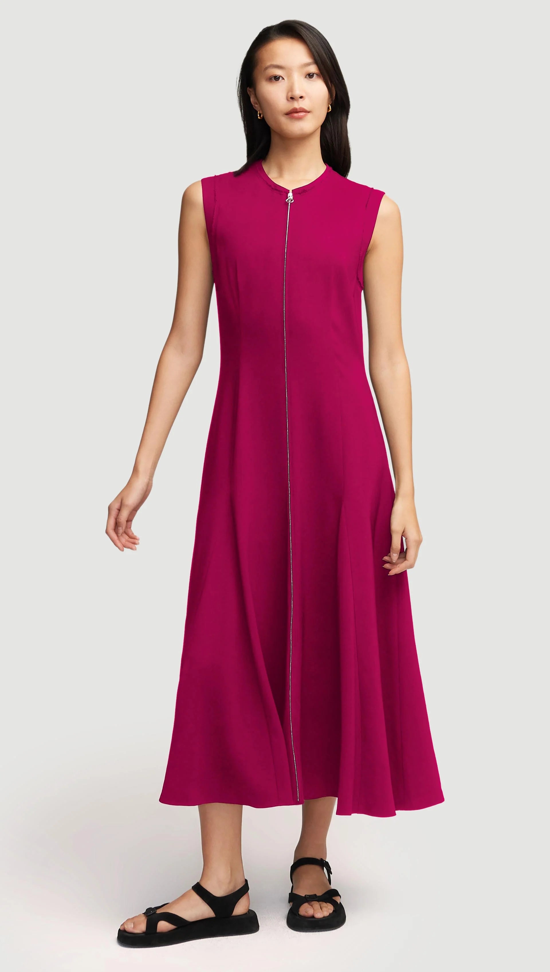 CORNELIA DRESS VISCOSE LINEN TWILL
