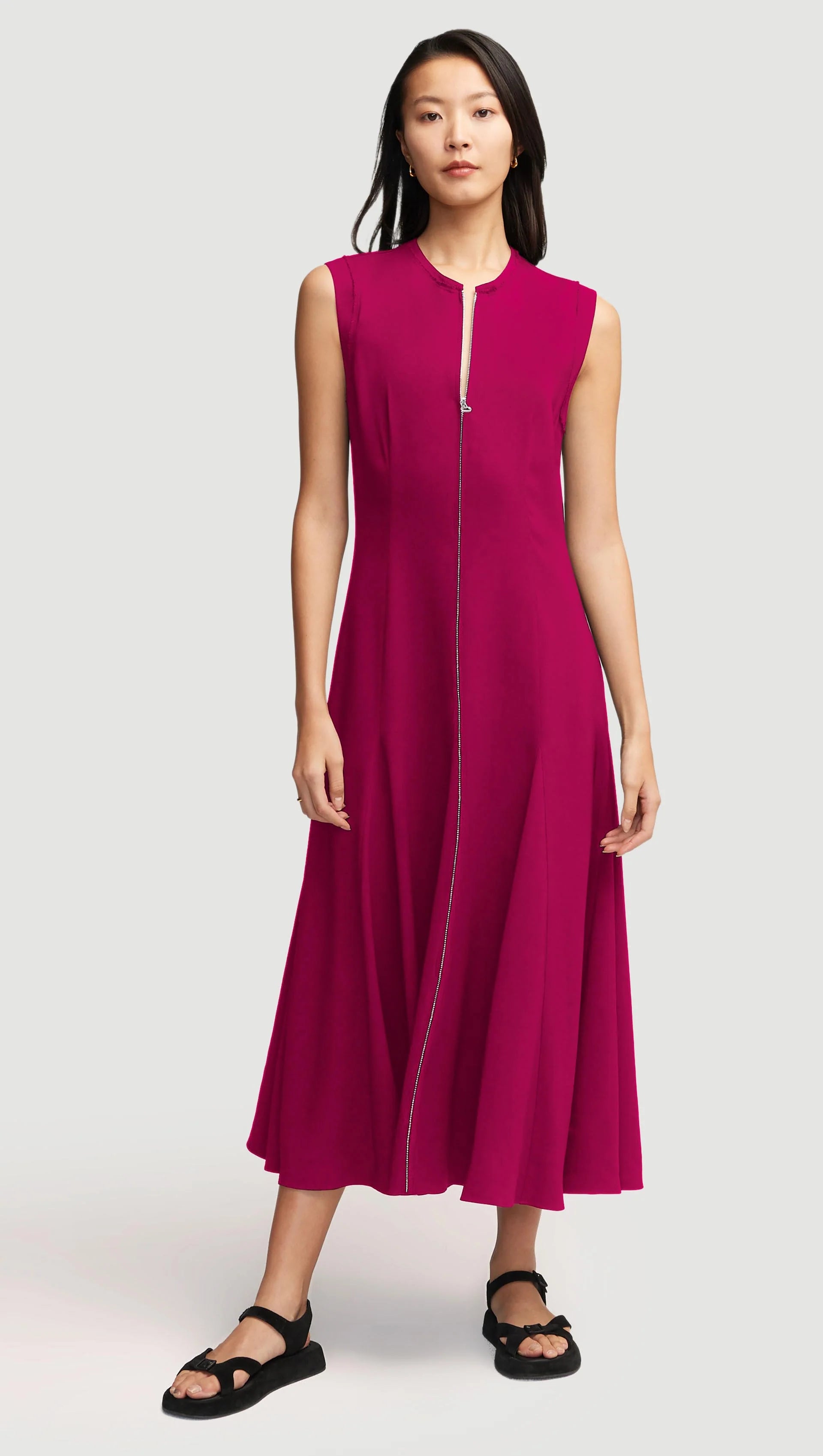 CORNELIA DRESS VISCOSE LINEN TWILL