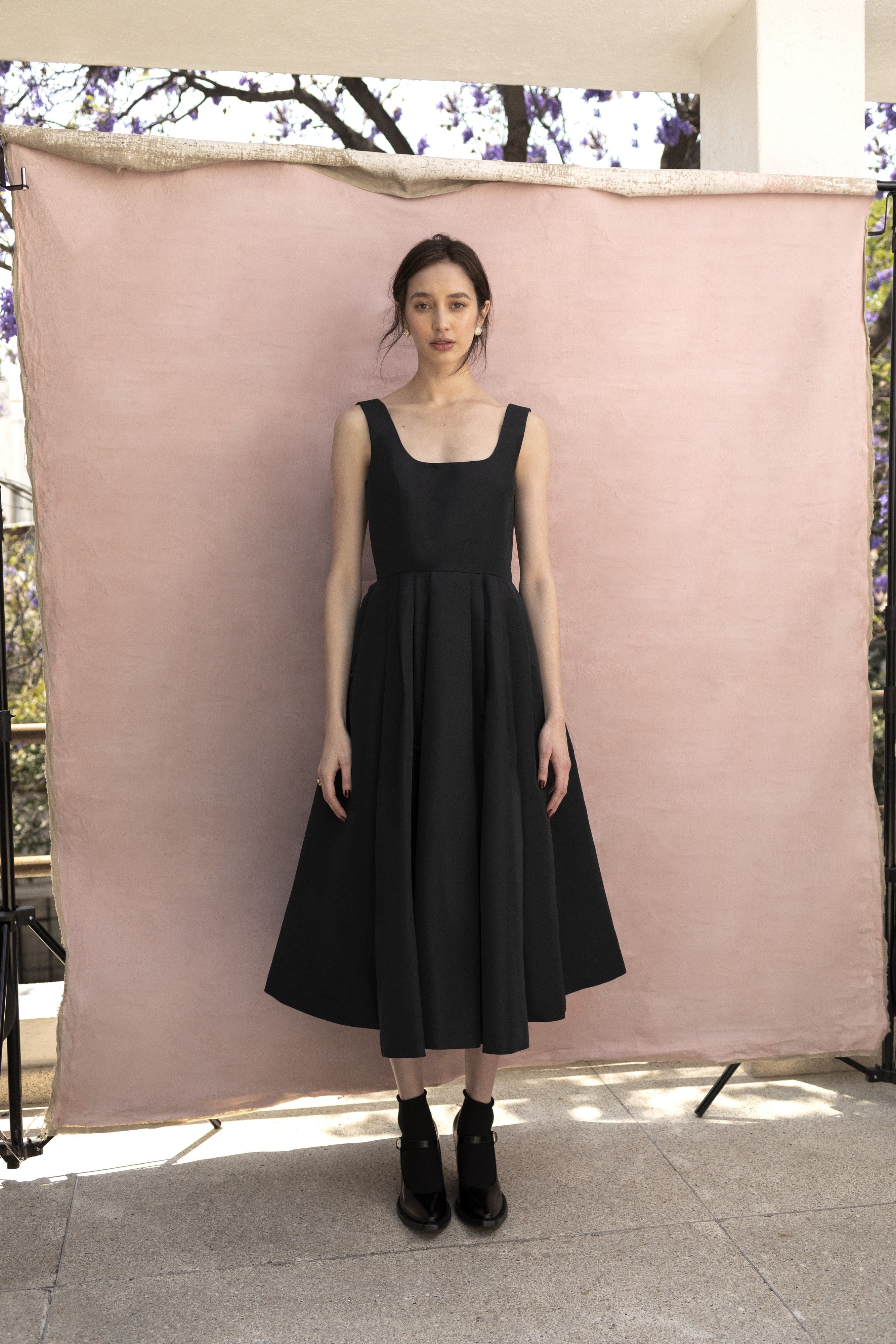 PITAHAYA DRESS - BLACK
