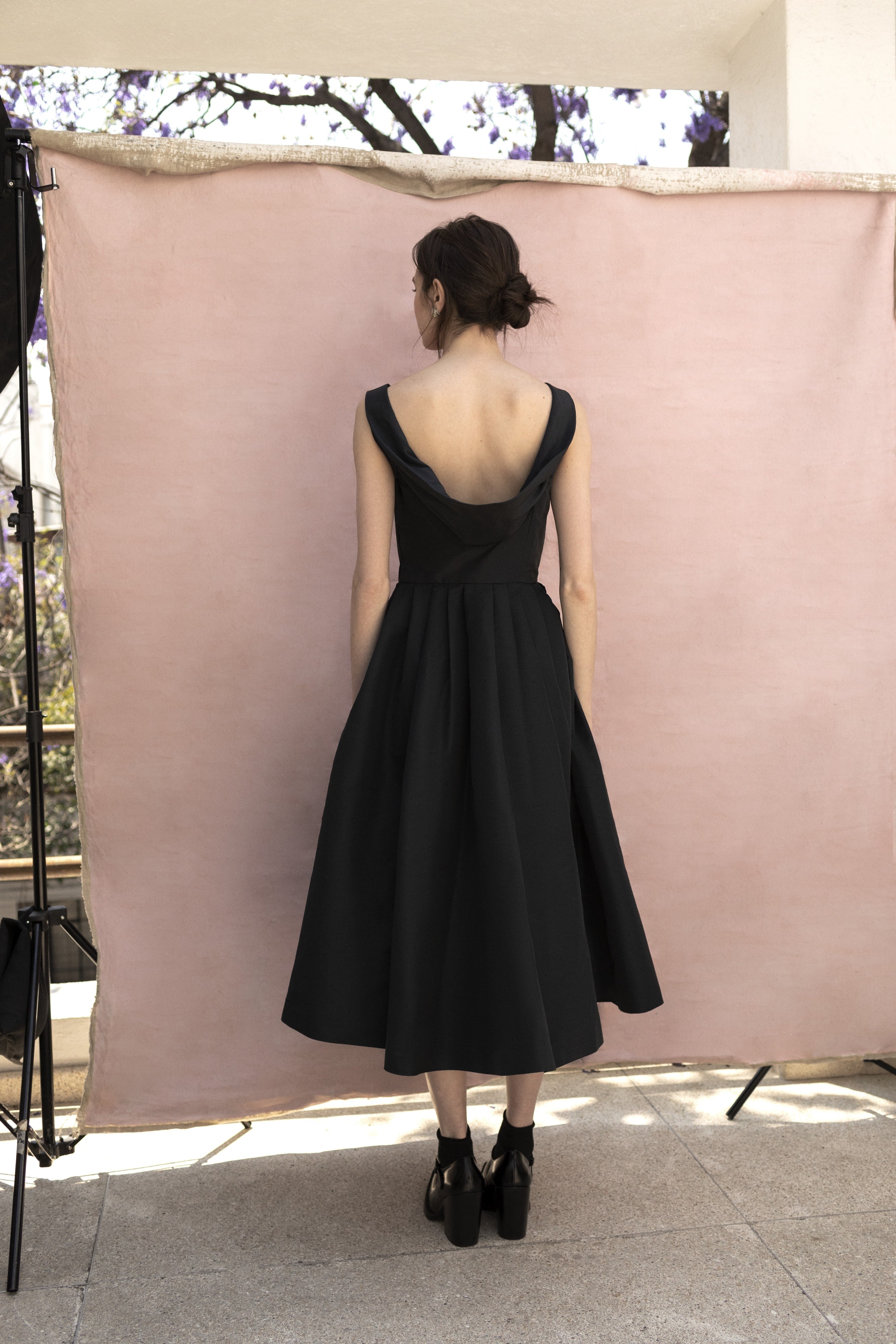 PITAHAYA DRESS - BLACK