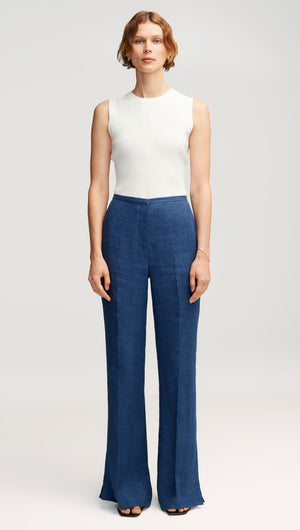 Prince Trouser in Linen Denim