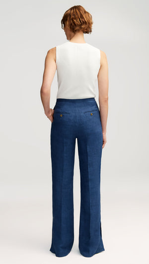 Prince Trouser in Linen Denim