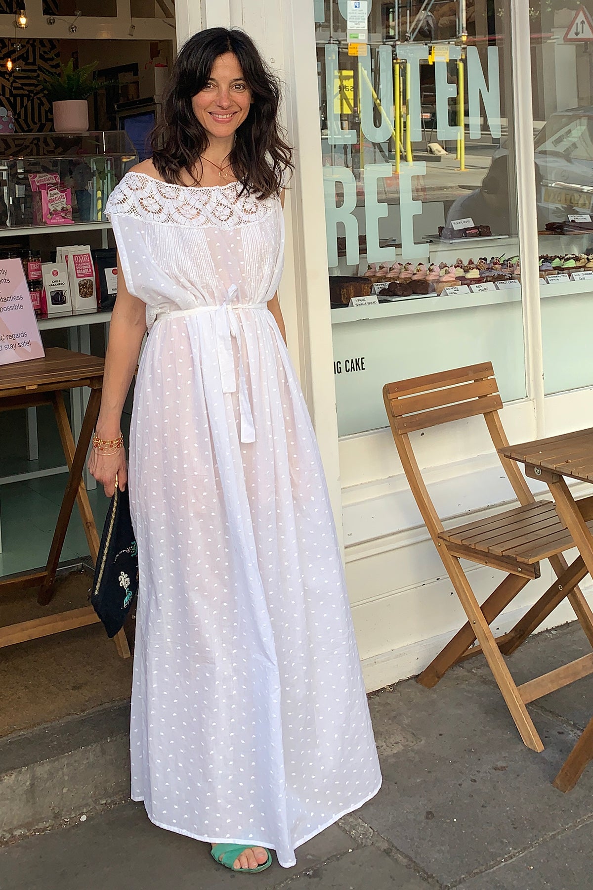 ACAPULCO LACE MAXI DRESS