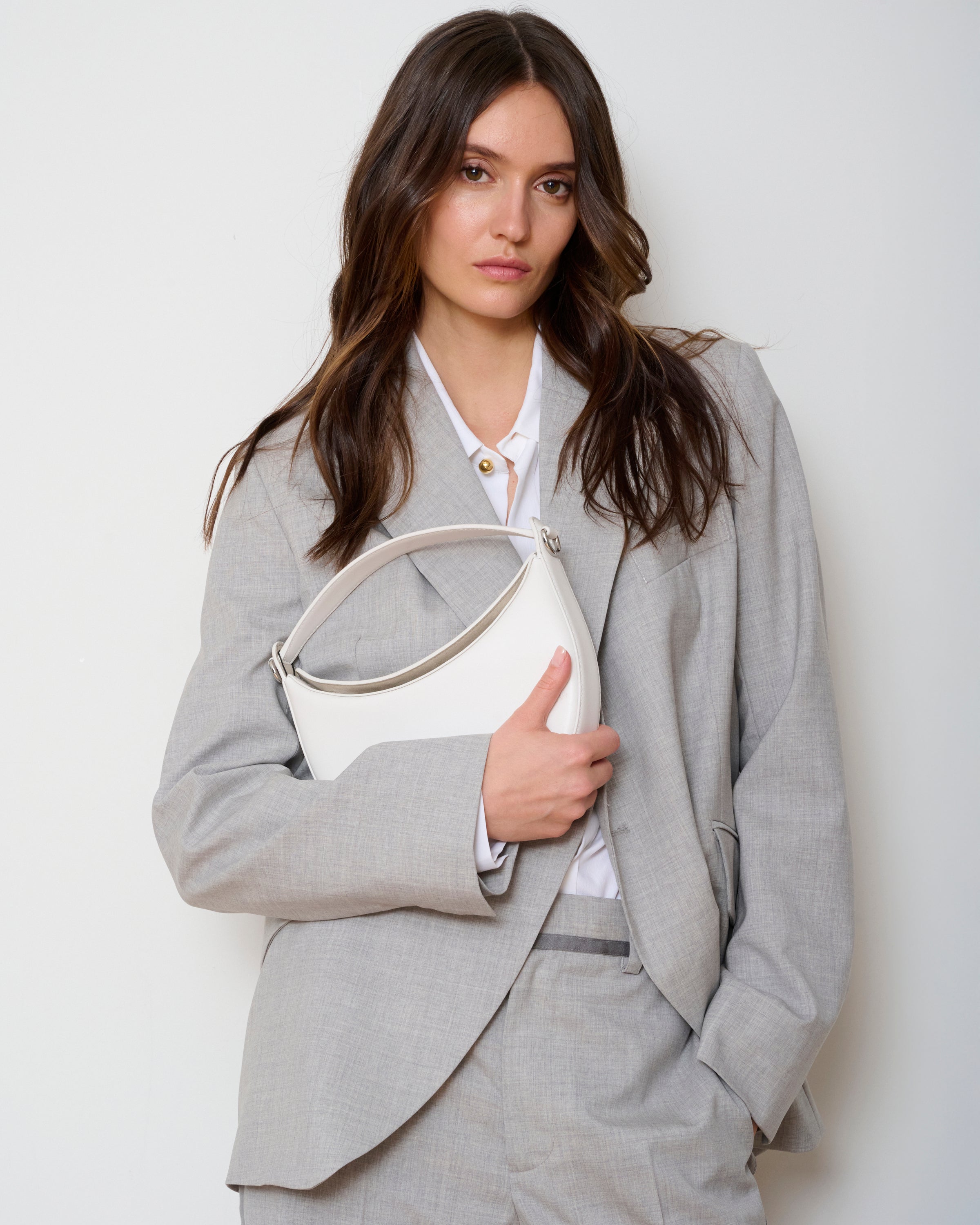Eclipse Crossbody - White