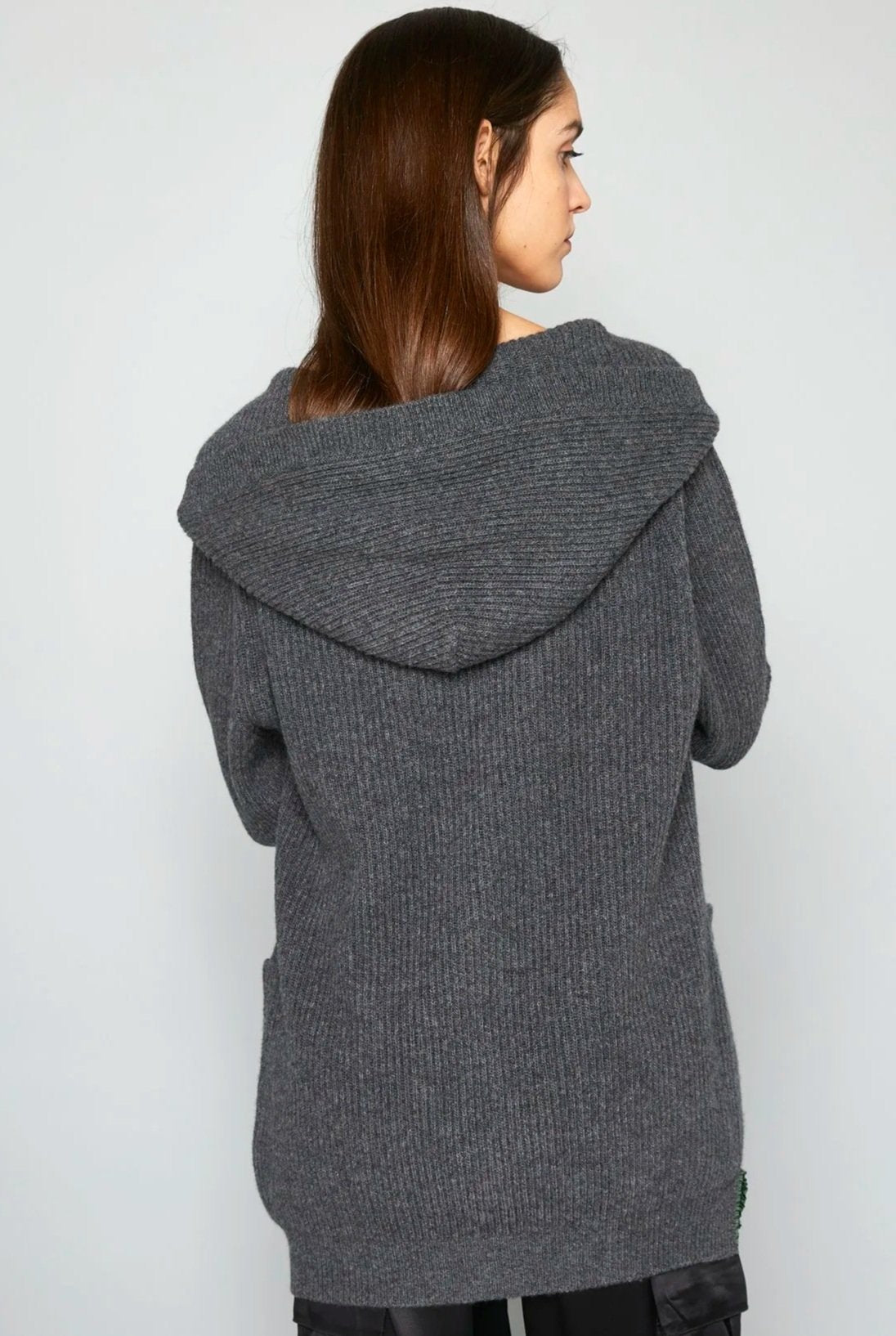BORDEAUX CARDIGAN GREY