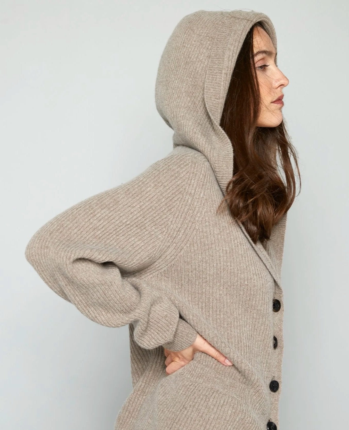 BORDEAUX CARDIGAN BEIGE