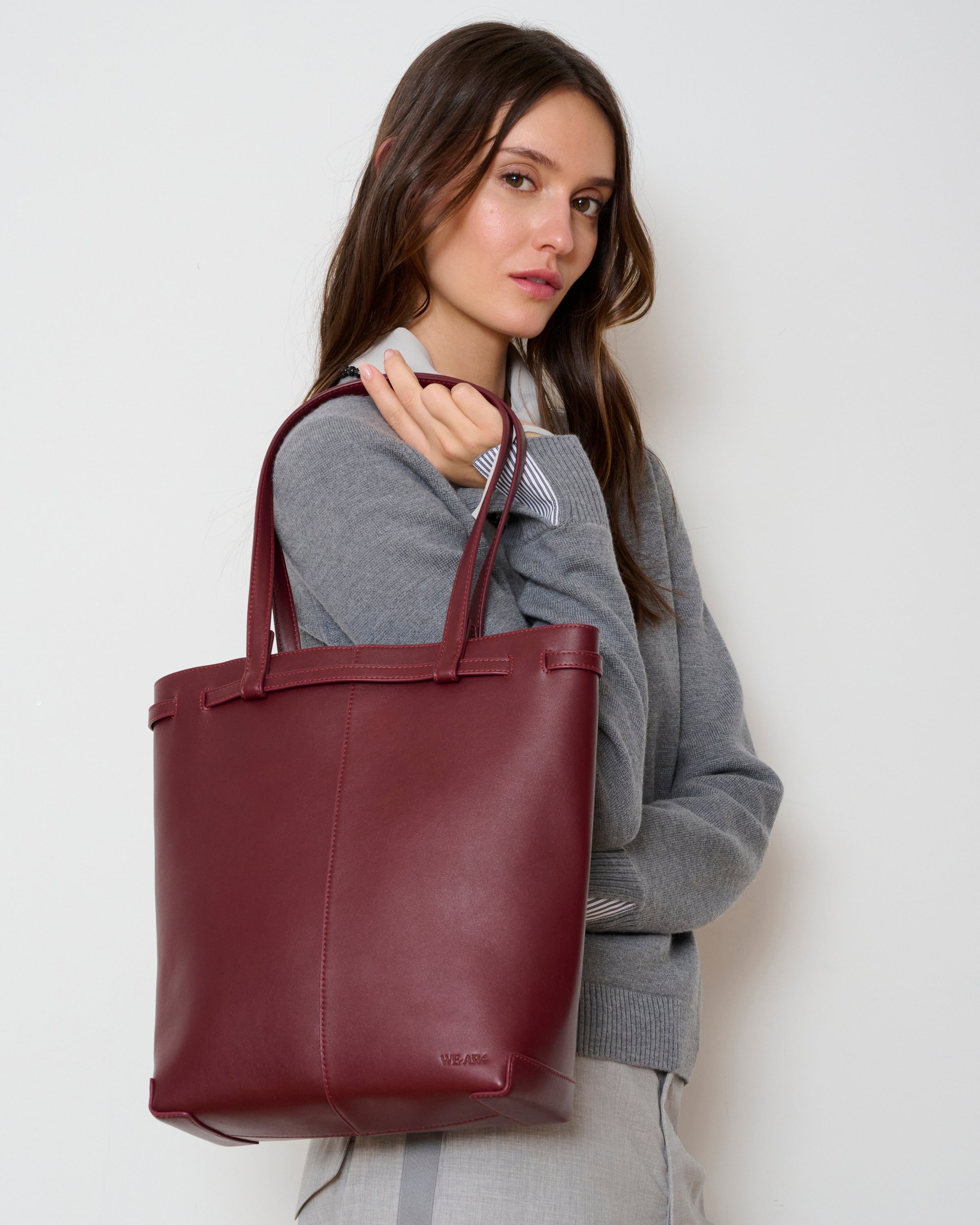 Roxie Tote - Oxblood