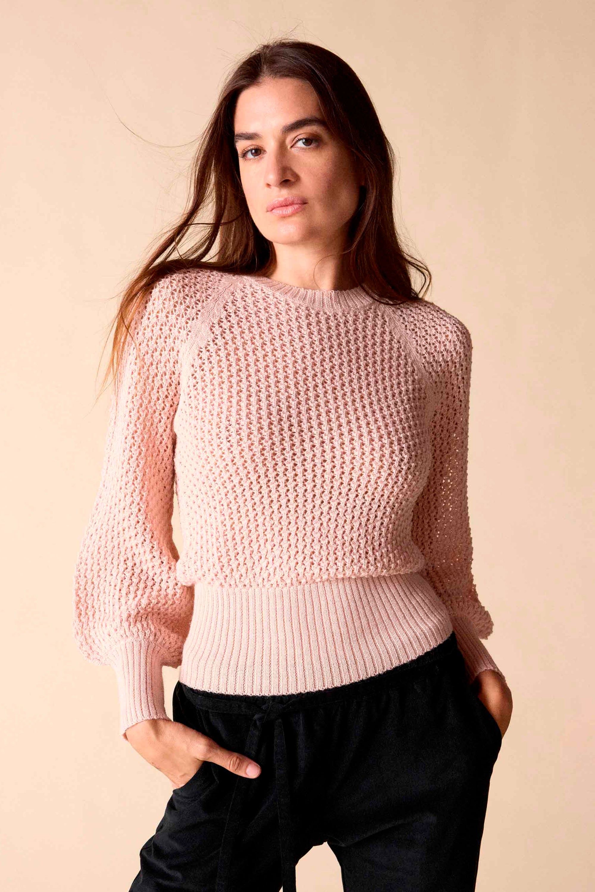 Bettina Sweater - Shell Pink – MaisonMarché