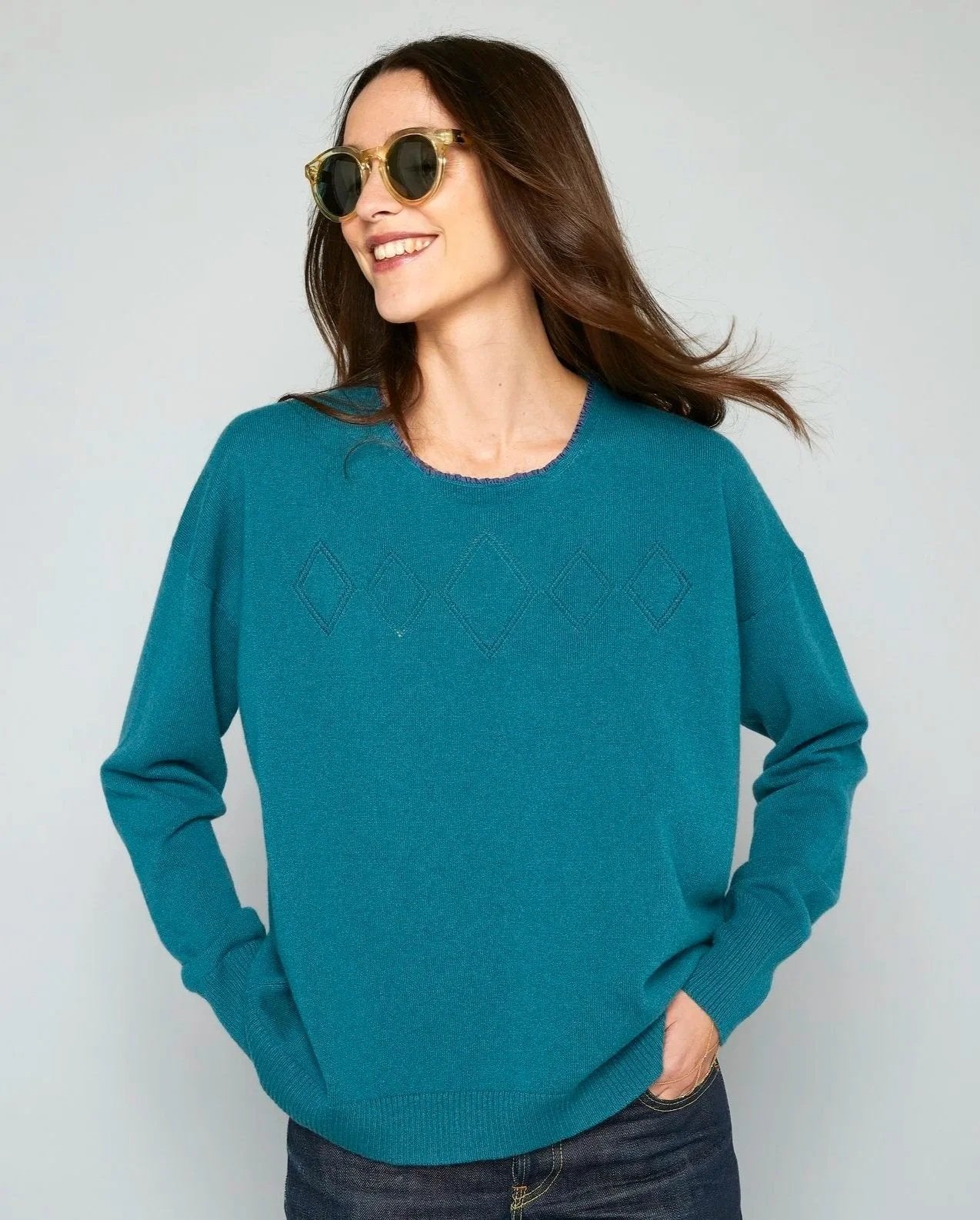 CAMBRIDGE IN DEEP TEAL