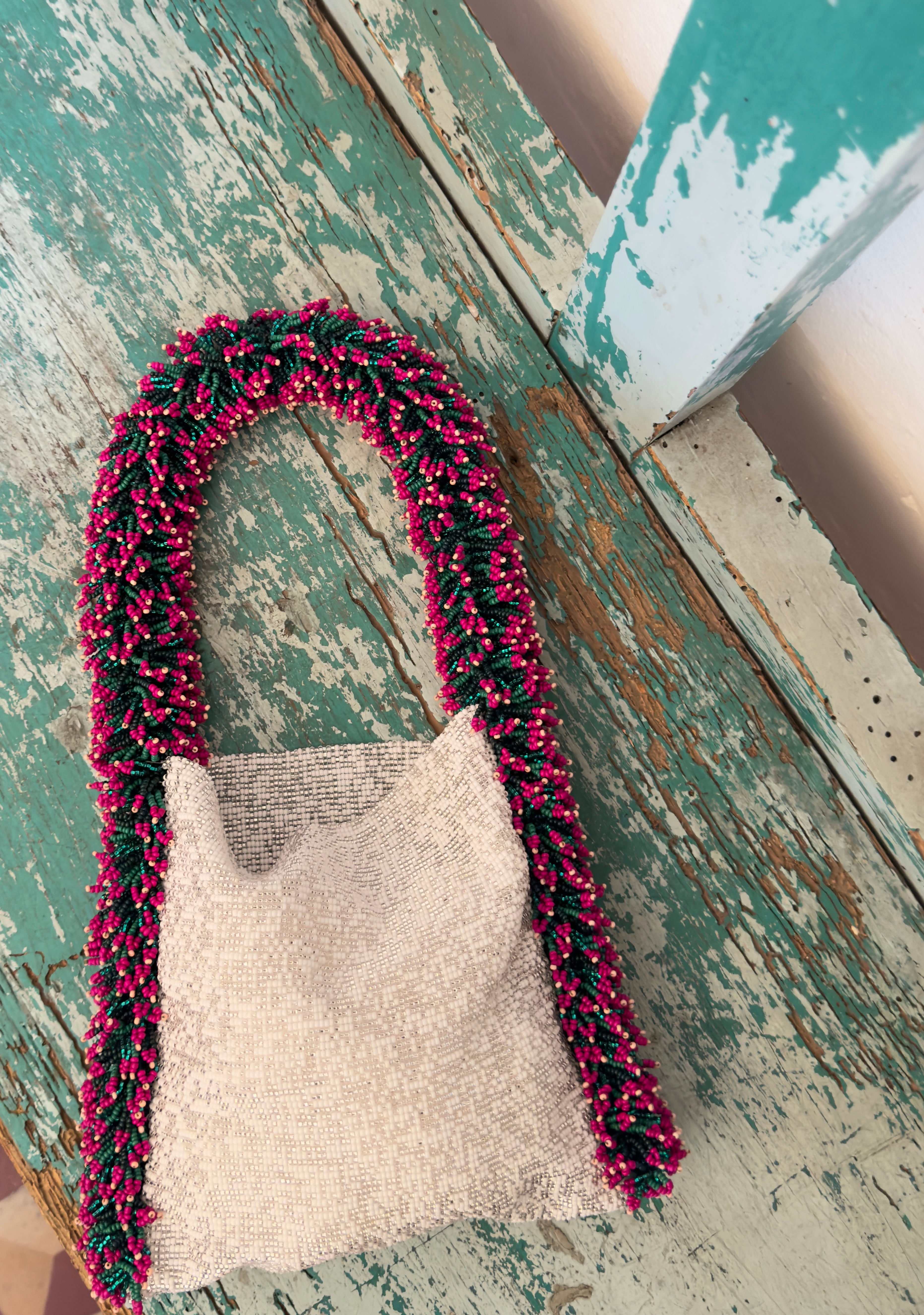 CAMILA BAG - SILVER & PITAYA